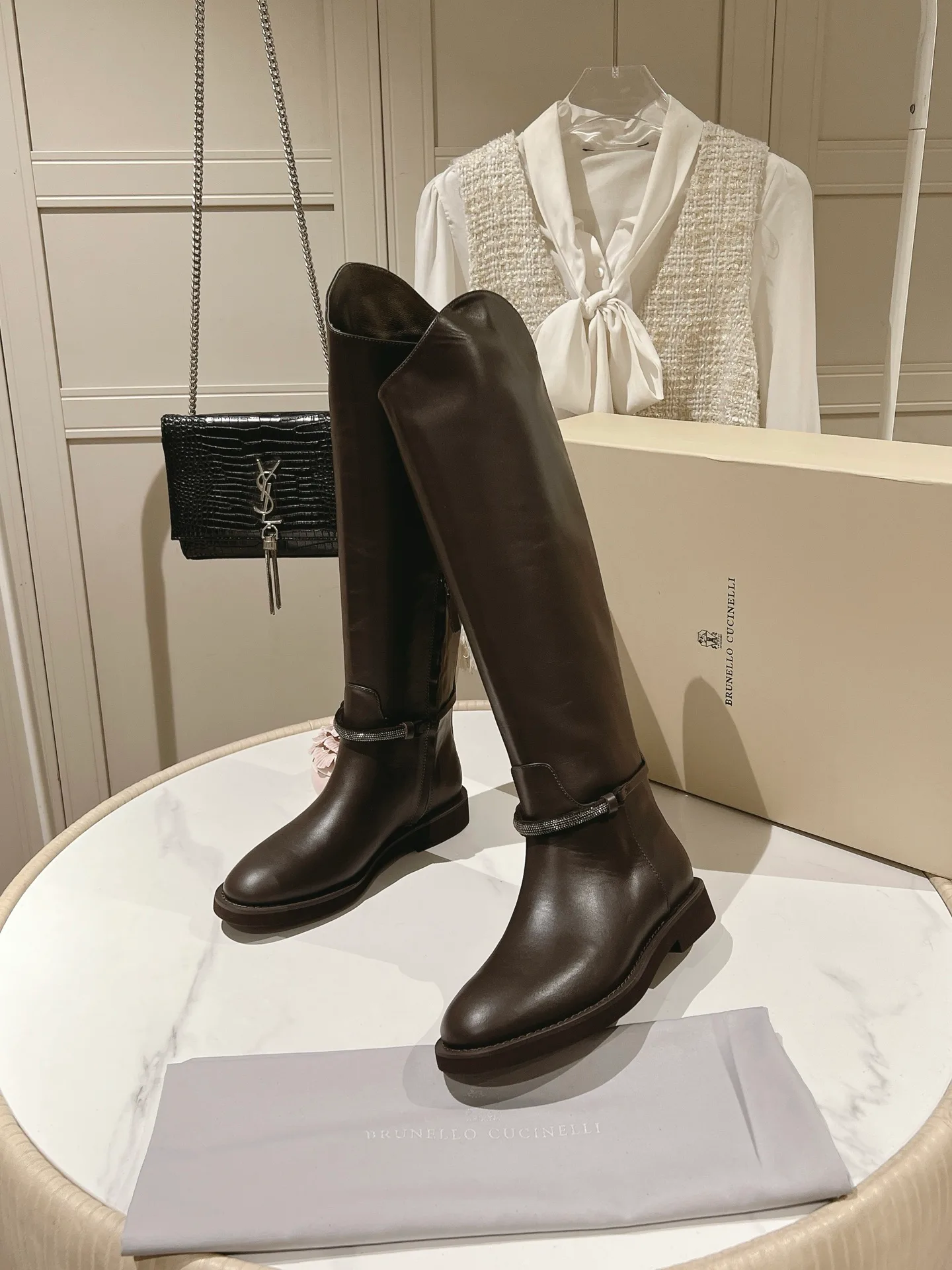 Сапоги Женские Brunello Cucinelli 18269639