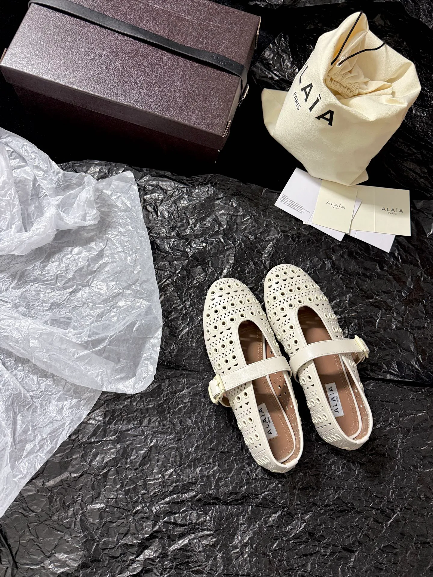 Балетки Женские Alaia 516316