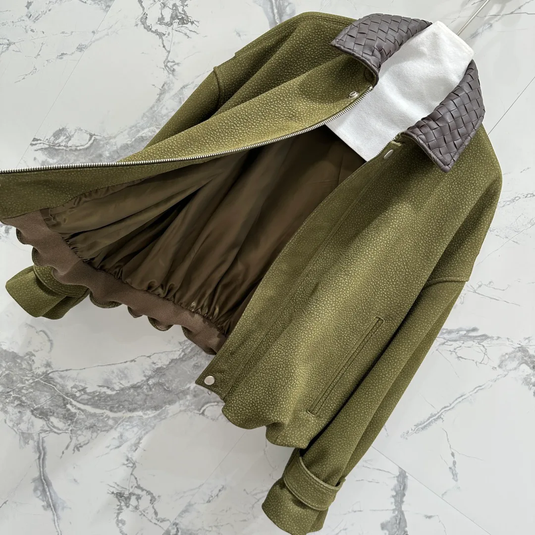 Кожаные Куртки И Дублёнки Женские Bottega Veneta 1632281