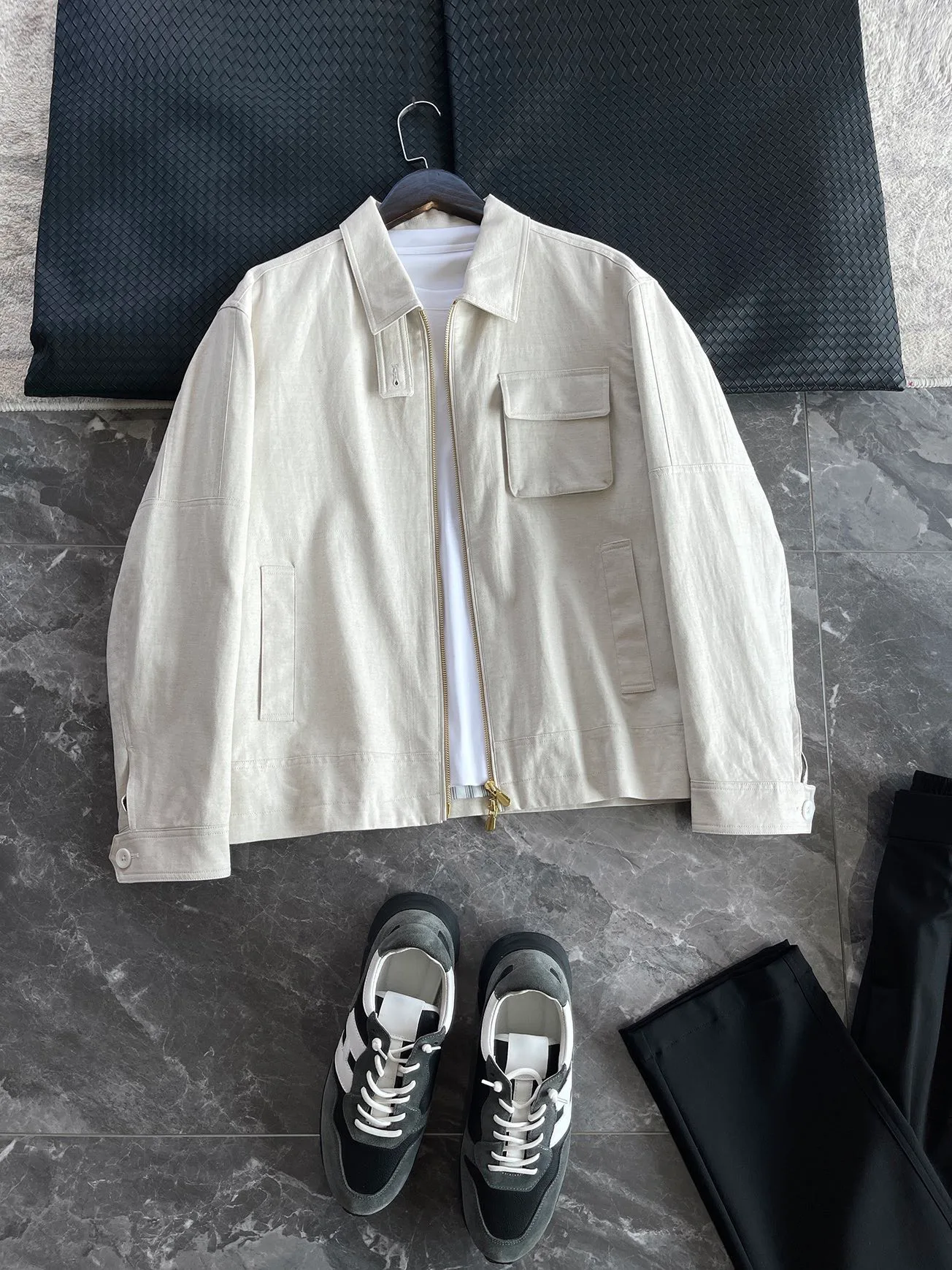 Куртки И Пуховики Мужские Brunello Cucinelli 4380417