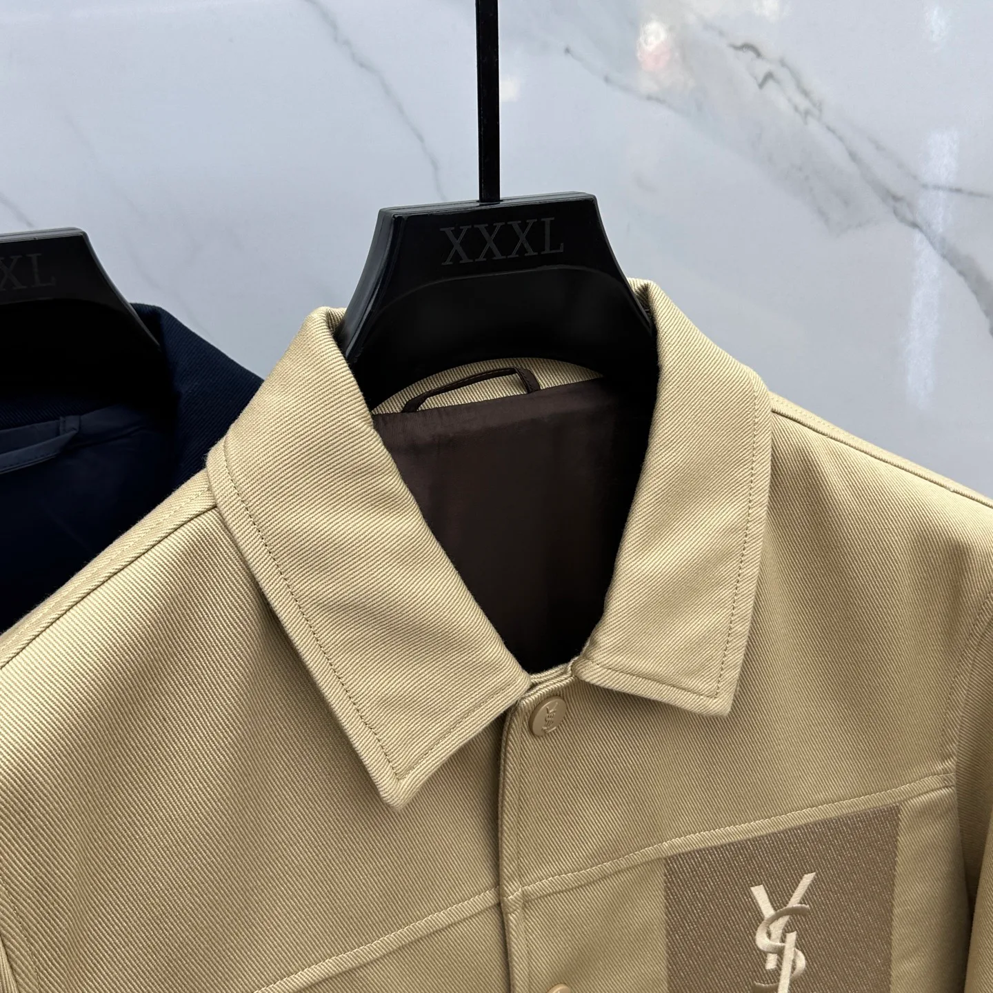 Куртки И Пуховики Мужские Saint Laurent 940684