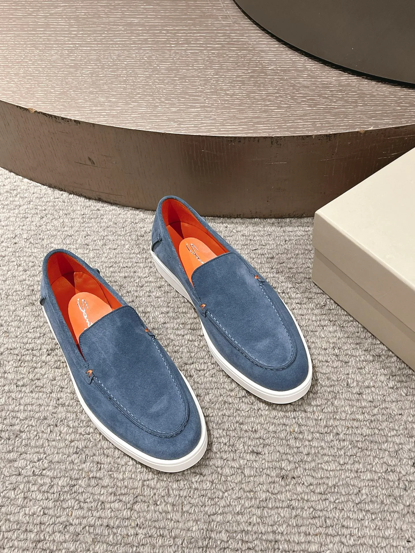 Лоферы И Туфли Мужские Santoni 17409251