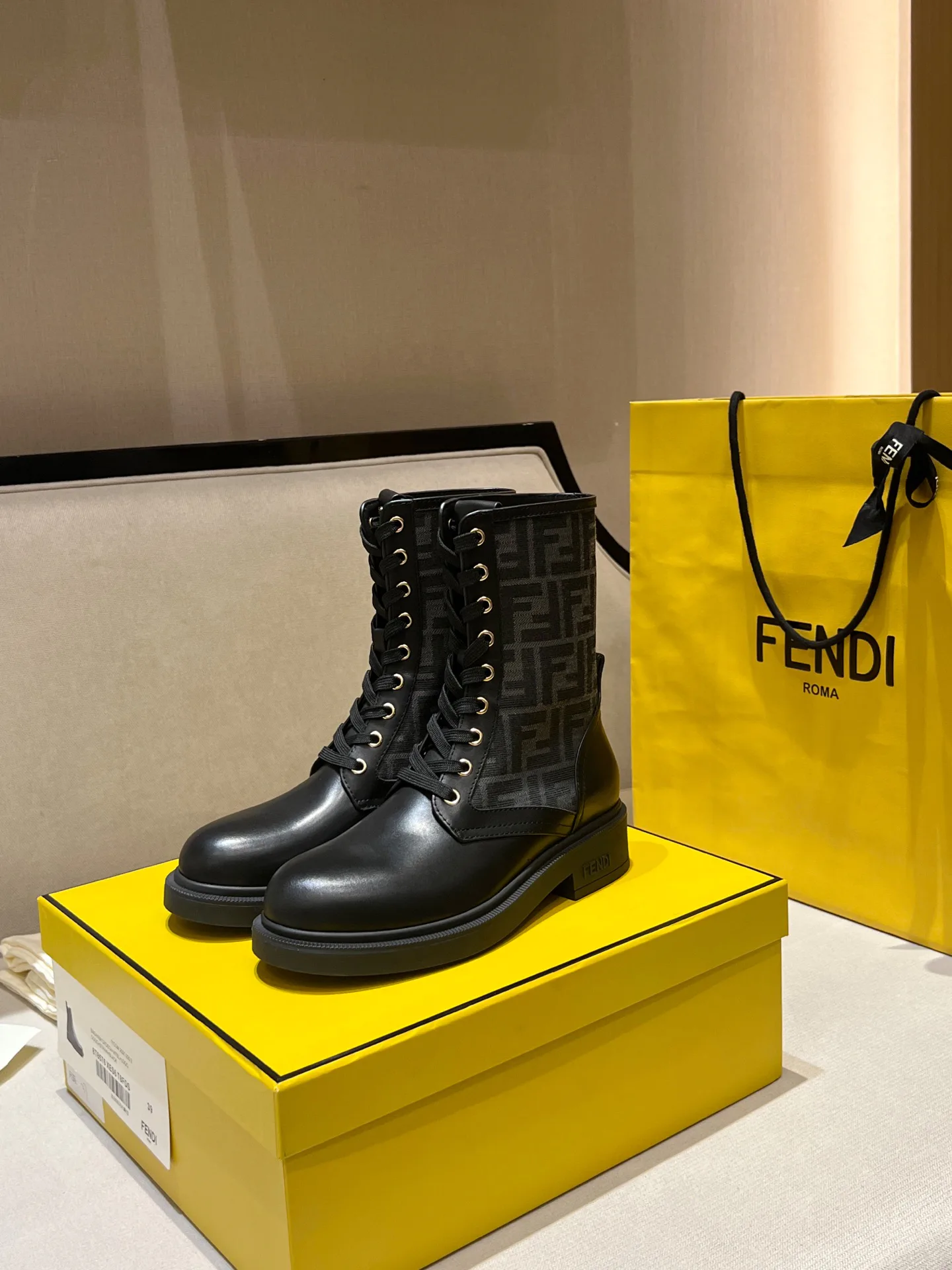 Ботинки Женские Fendi 1353064