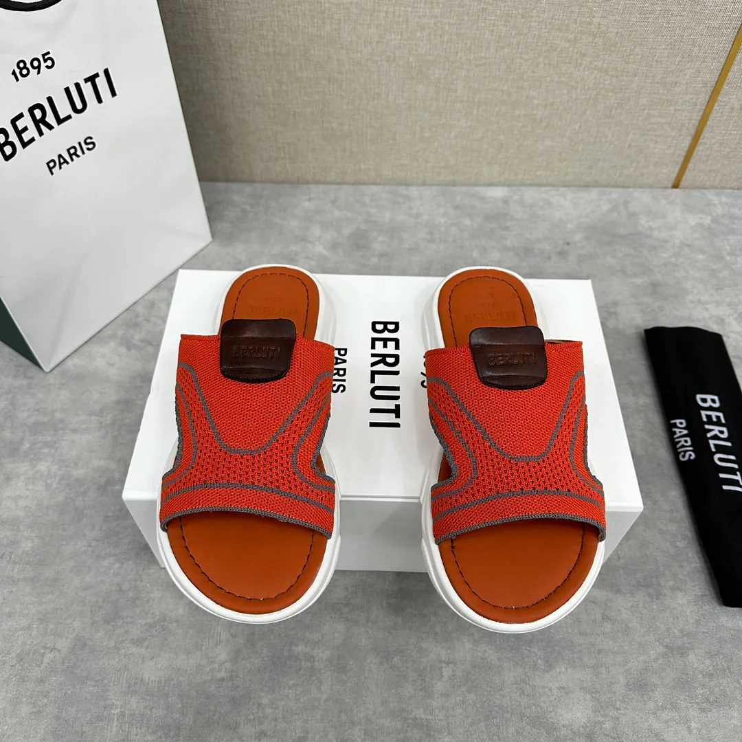 Шлепанцы Мужские Berluti 1589039