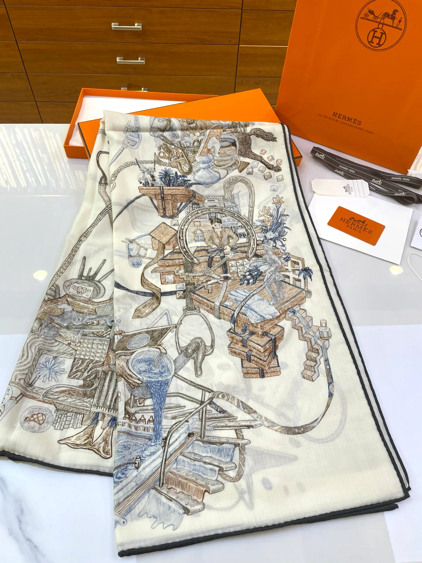 Шарфы Hermes 210310