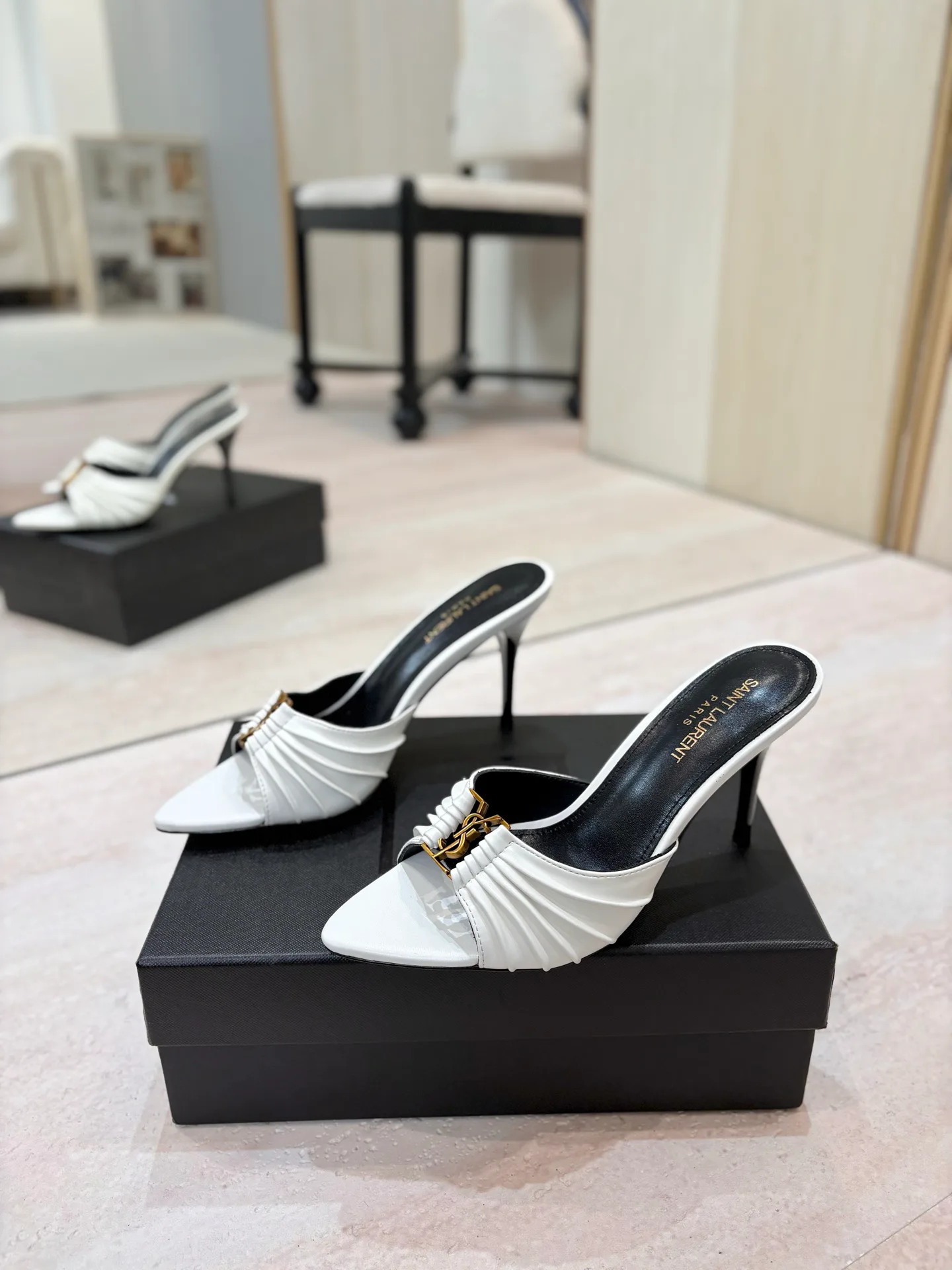Мюли И Сабо Женские Saint Laurent 17476057