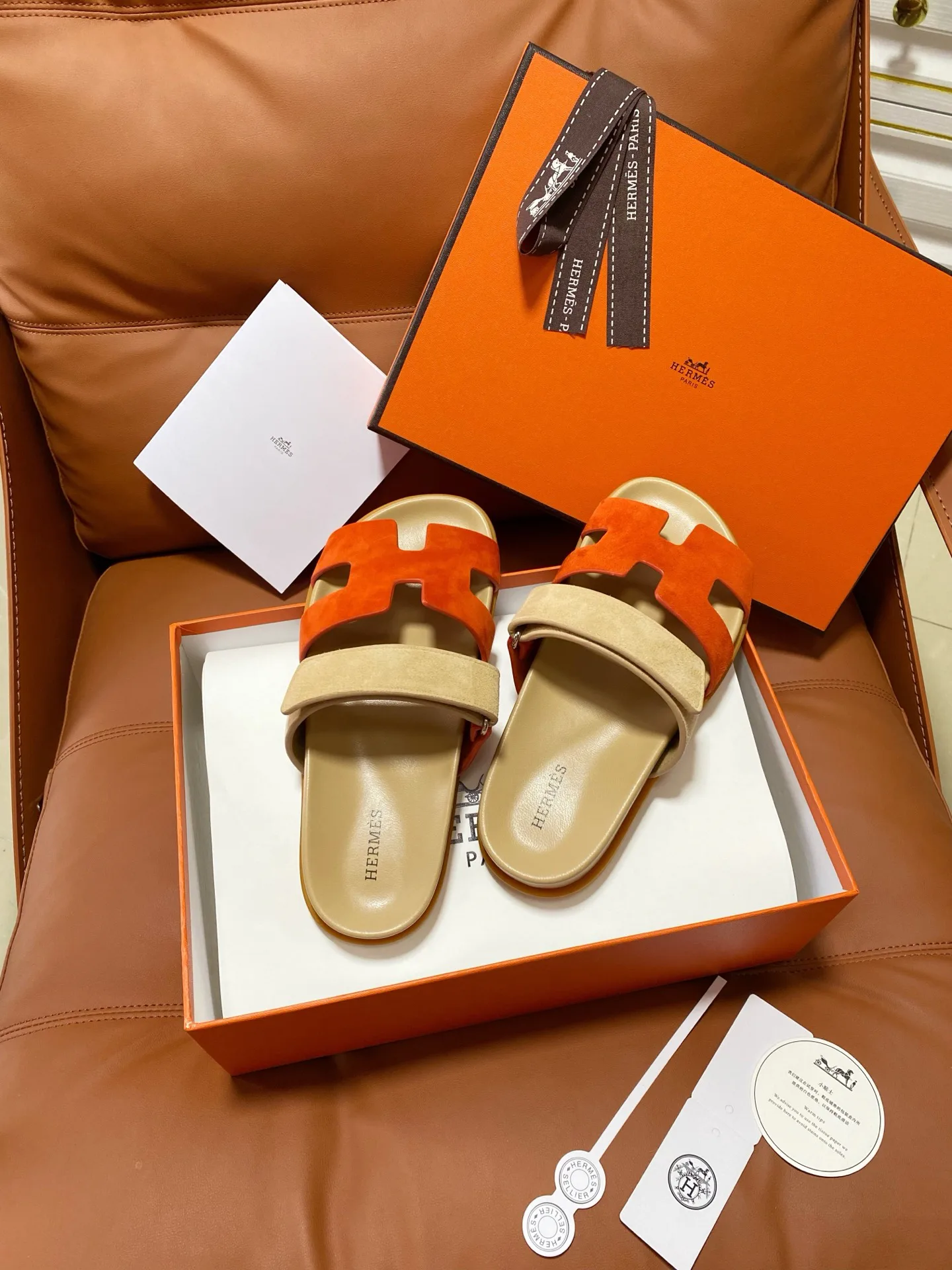 Шлепанцы Женские Hermes 11241521
