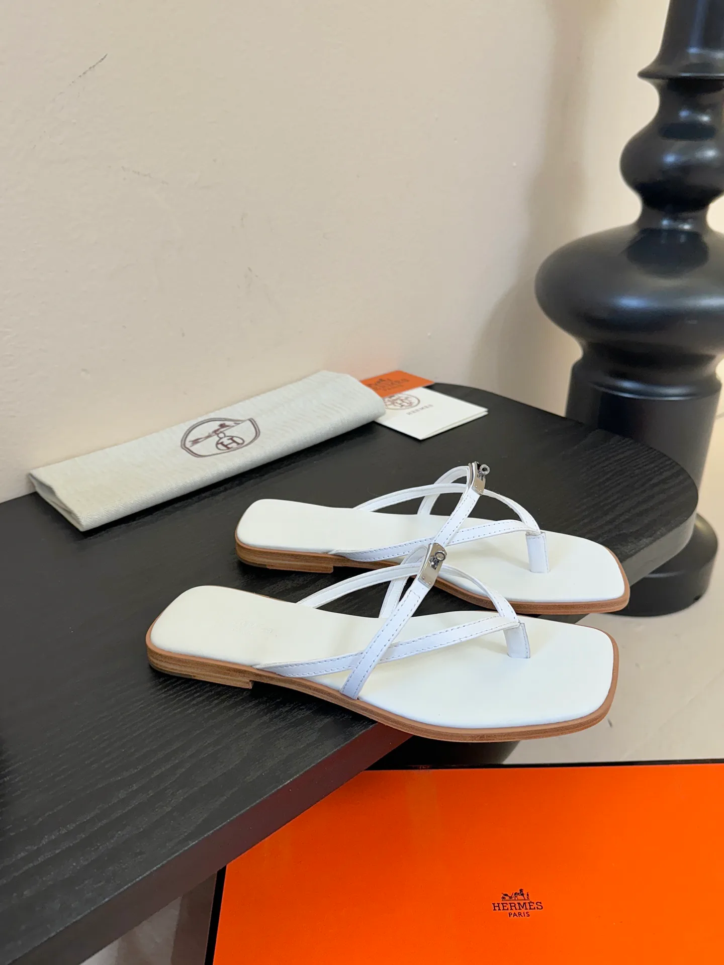 Шлепанцы Женские Hermes 1641936