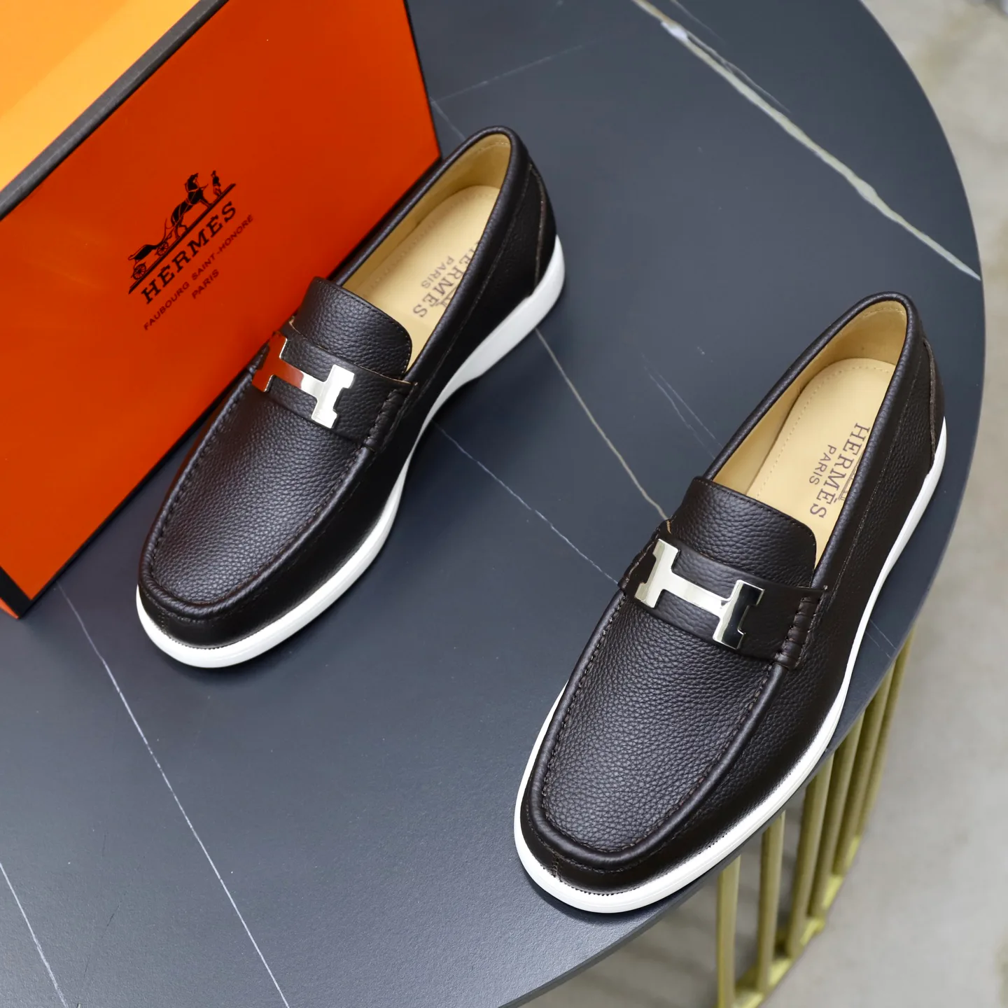 Лоферы И Туфли Мужские Hermes 18103077