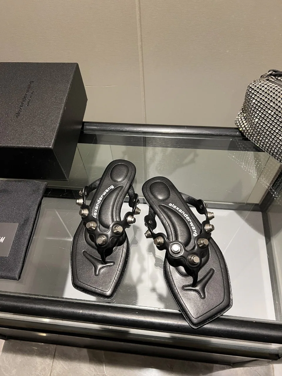 Шлепанцы Женские Alexander Wang 13401295