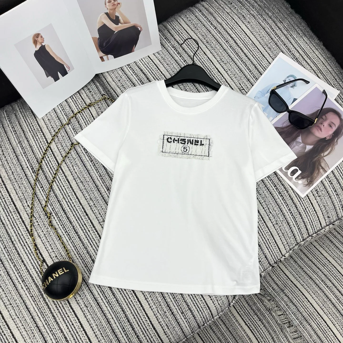 Футболки Женские Chanel 12766079