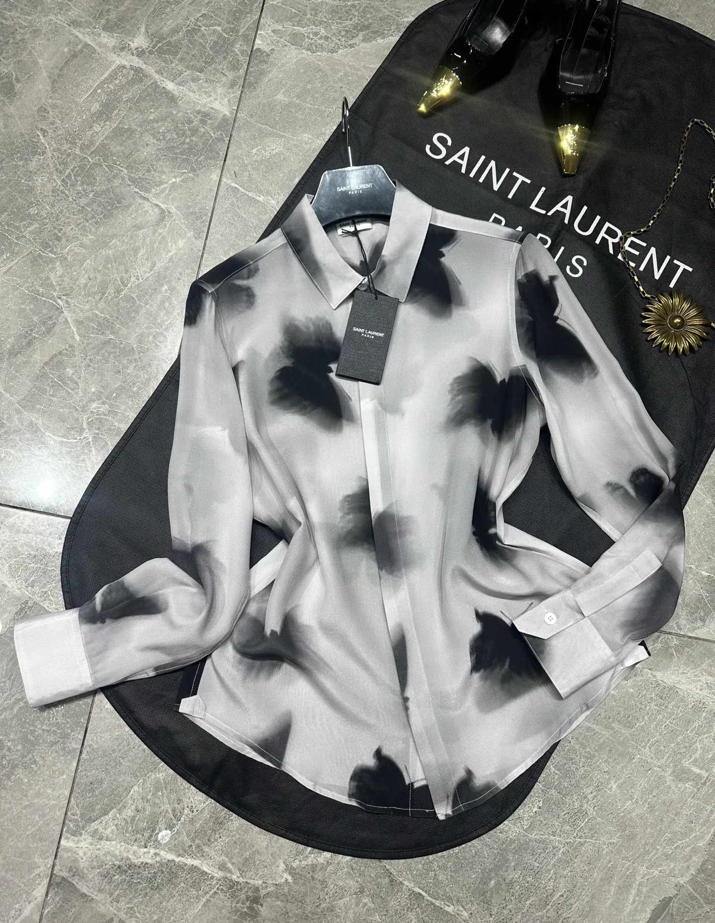 Рубашки Женские Saint Laurent 18515862