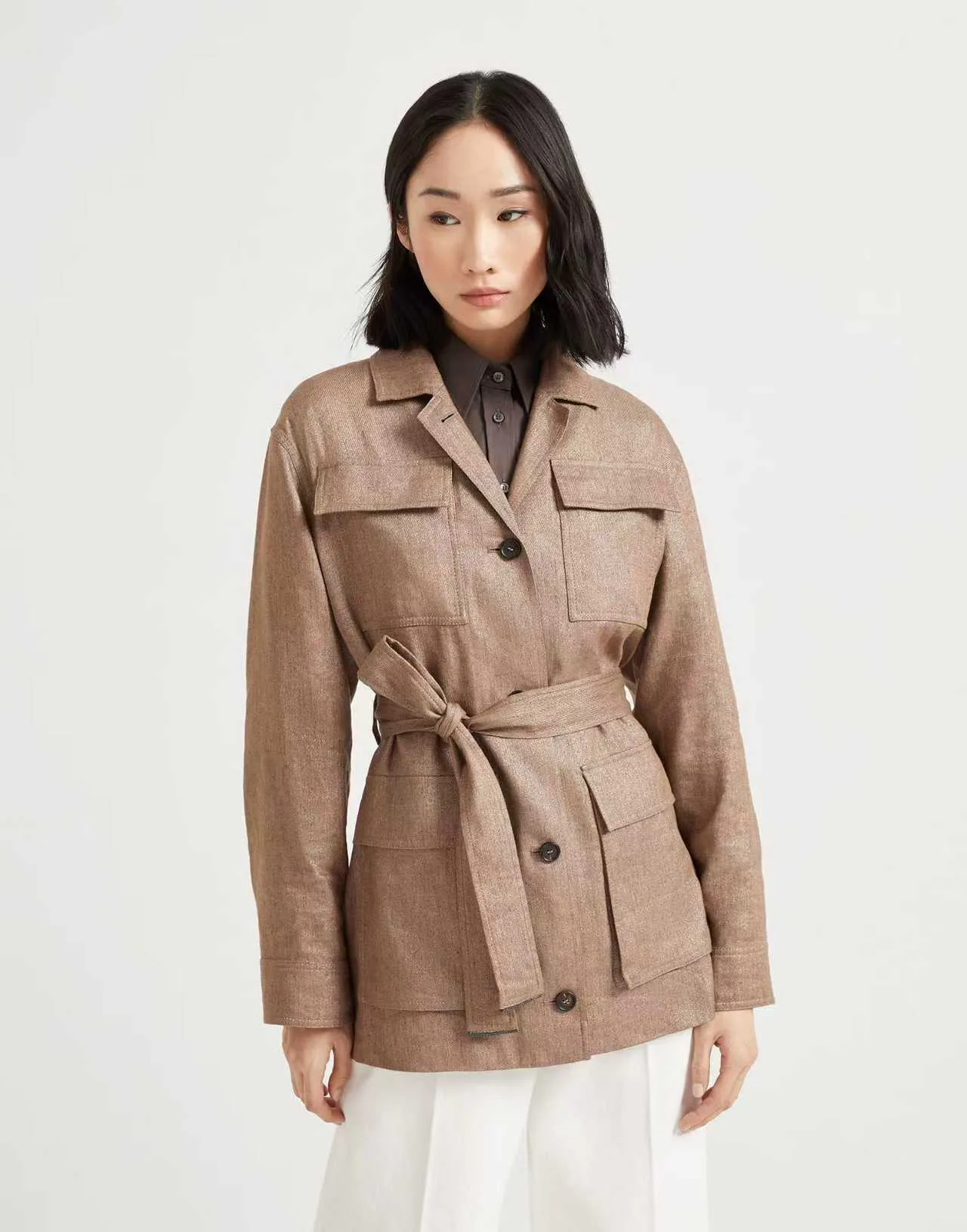 Куртки И Пуховики Женские Brunello Cucinelli 9933587