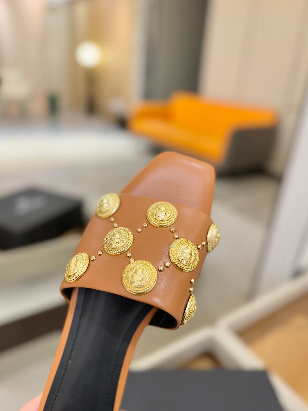 Шлепанцы Женские Balmain 841023