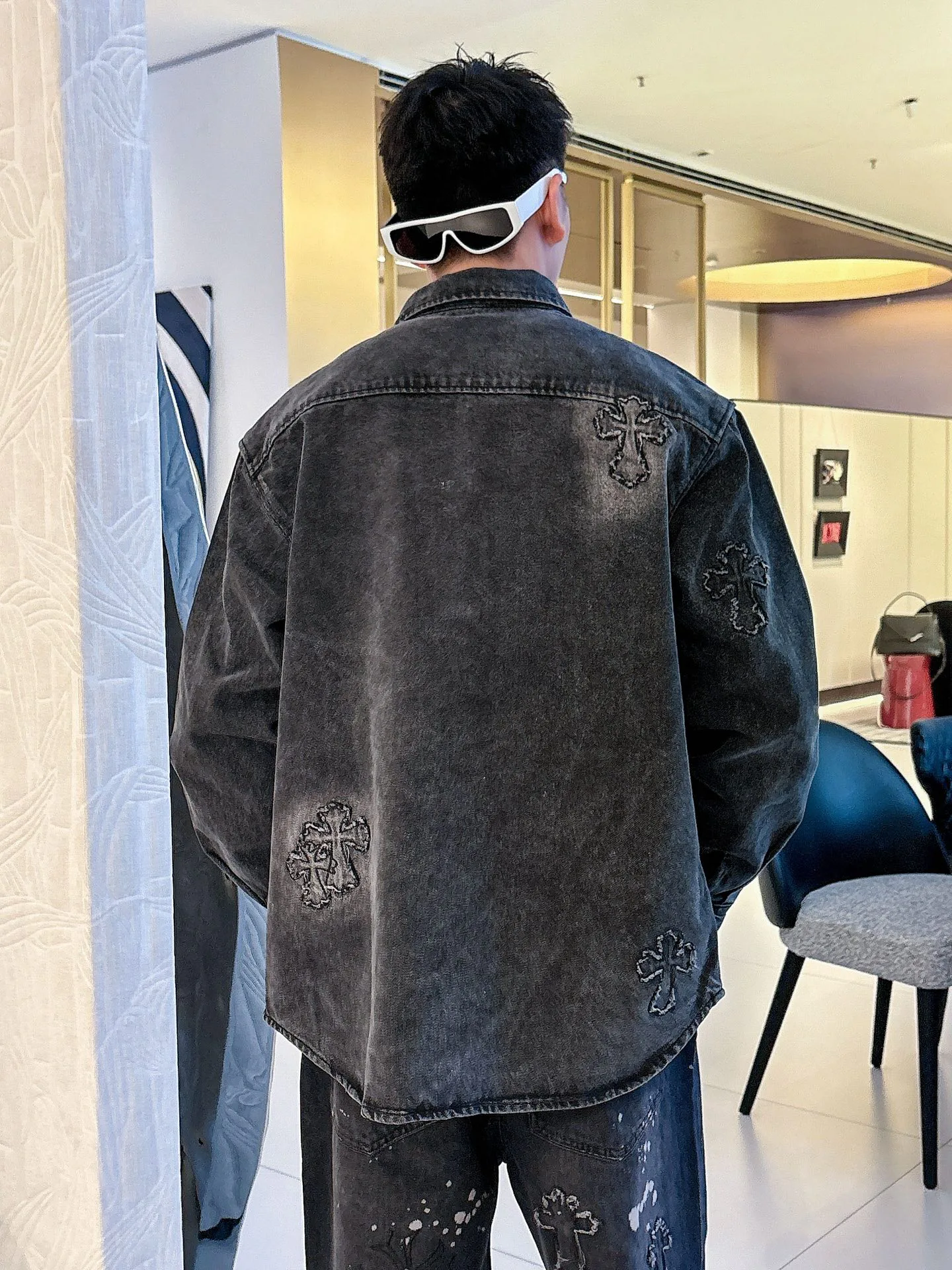 Куртки И Пуховики Мужские Chrome Hearts 787685