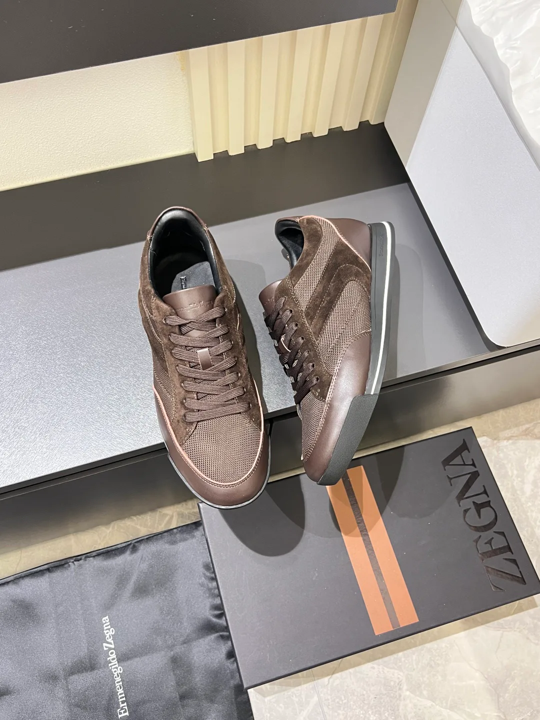 Кроссовки Мужские Zegna 18514852