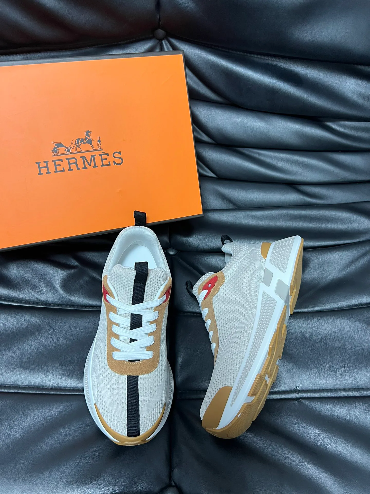 Кроссовки Мужские Hermes 17540