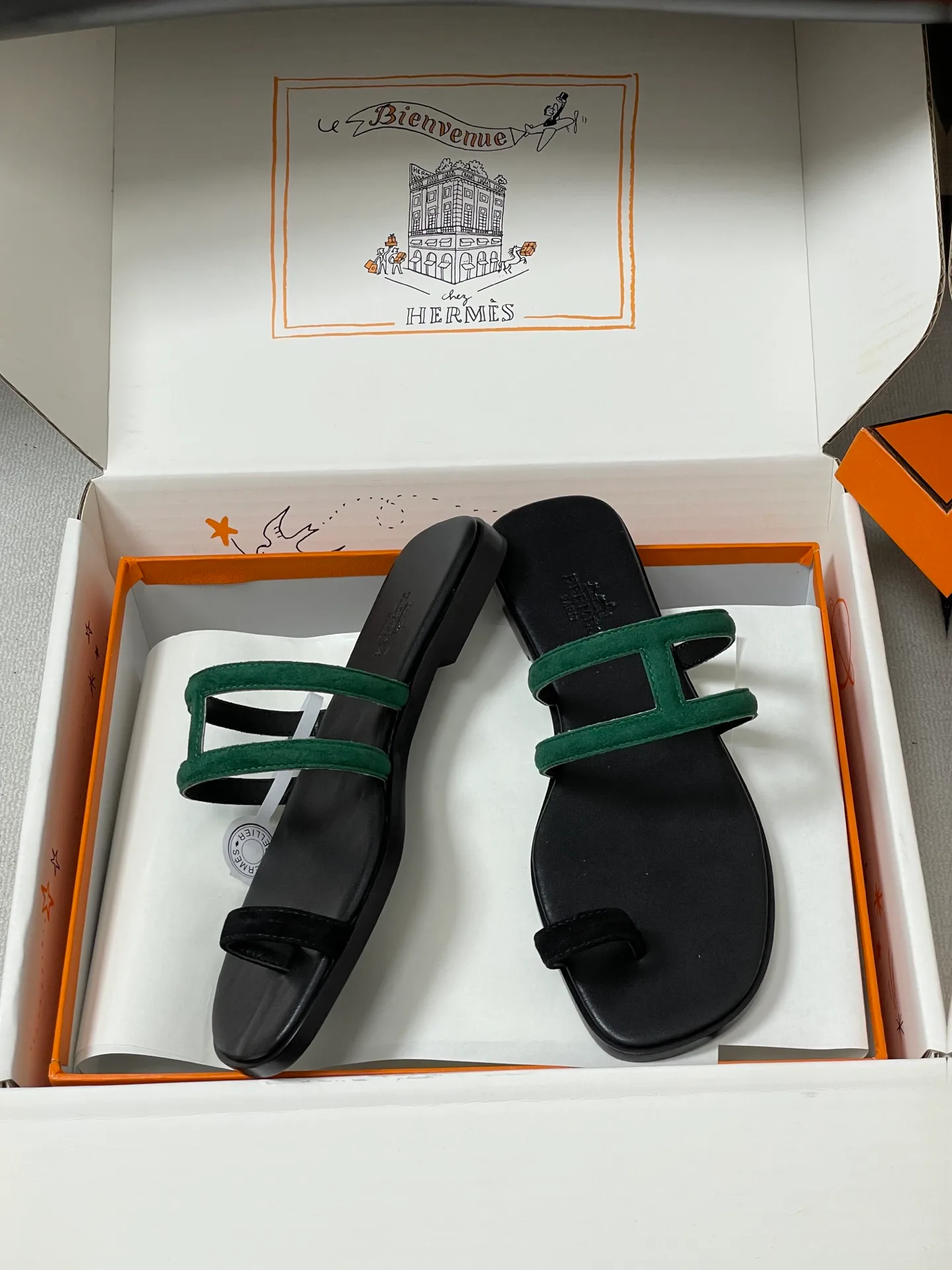 Шлепанцы Женские Hermes 252990