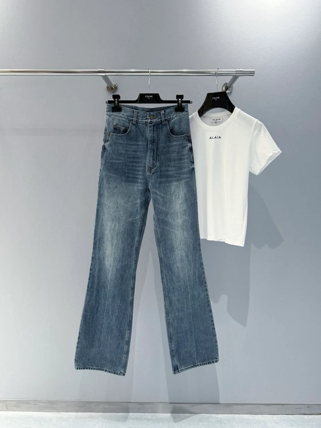 Джинсы Женские Saint Laurent Джинсы Женские Saint Laurent