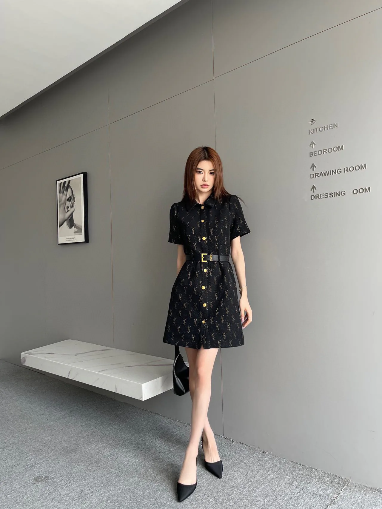 Платья Женские Saint Laurent 11612359