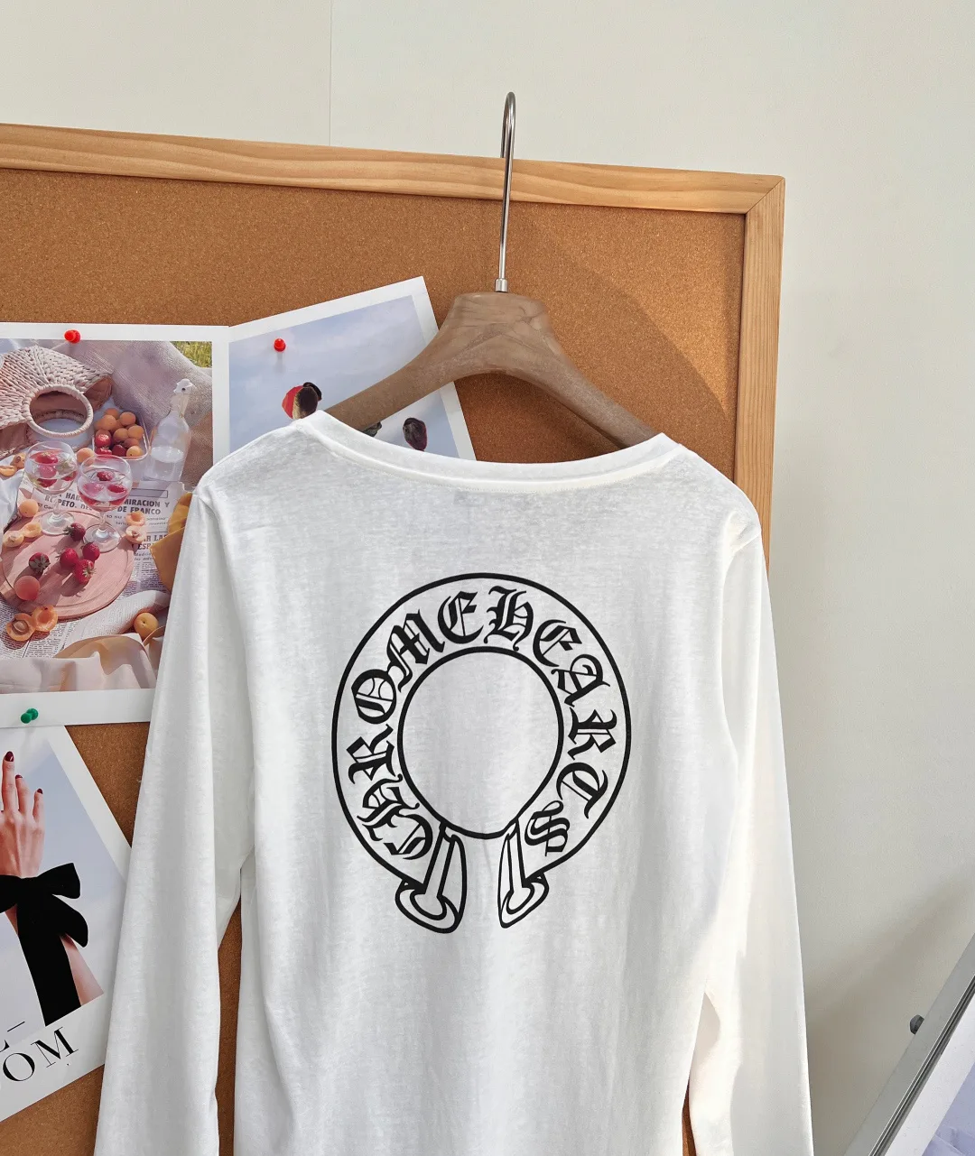 Лонгсливы Женские Chrome Hearts 18308149
