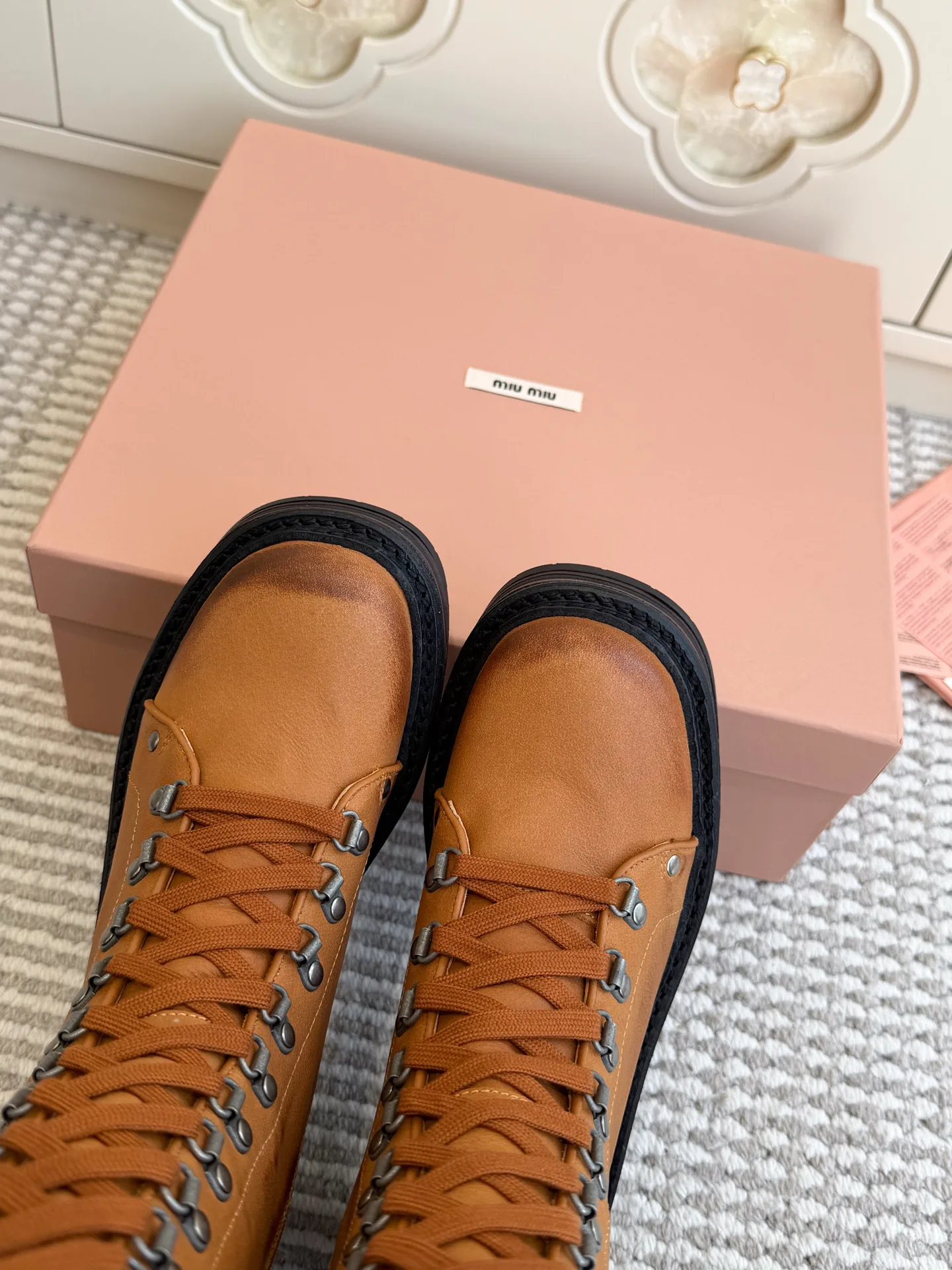 Ботинки Женские Miu Miu 17943214