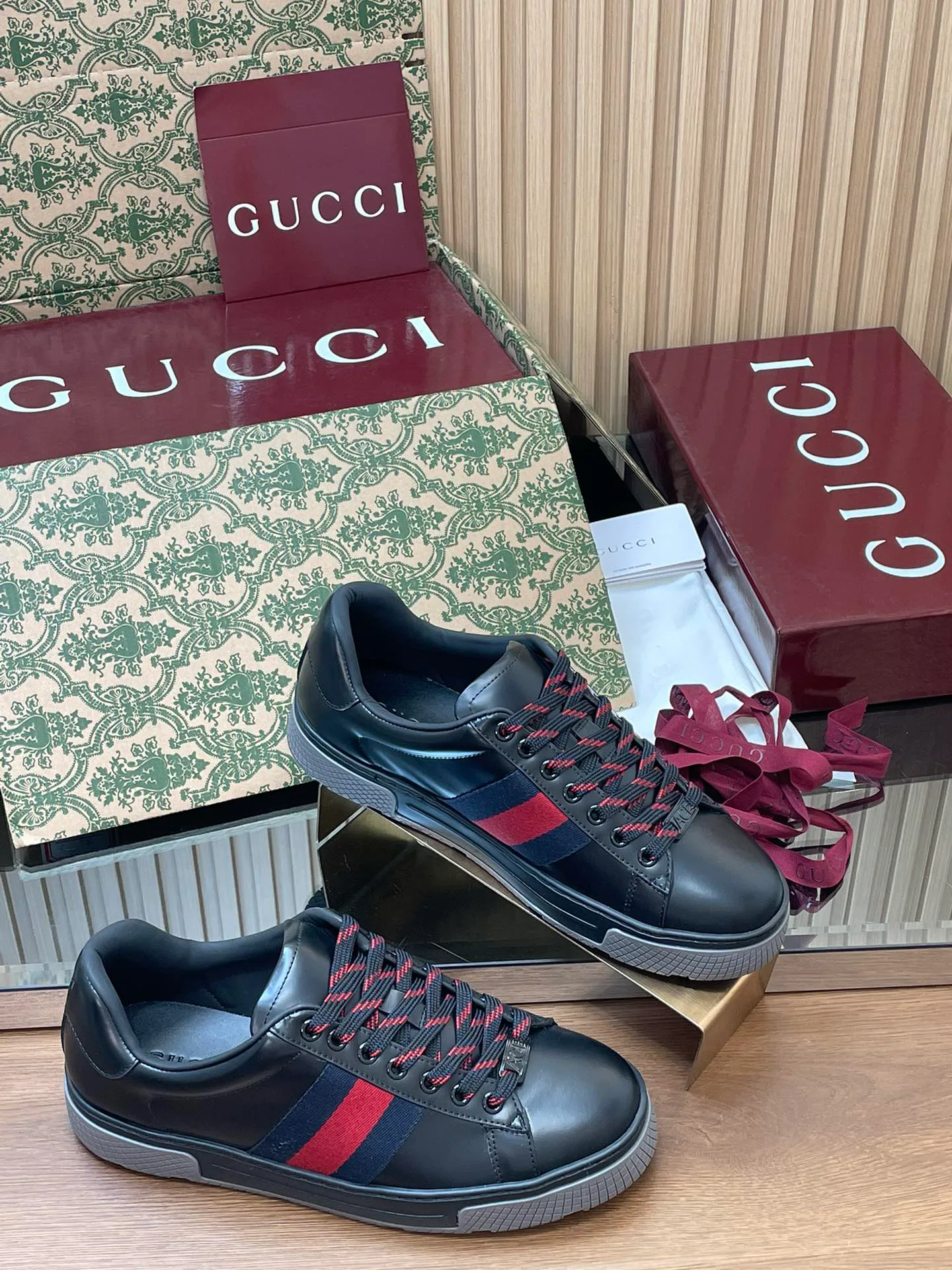 Кроссовки Мужские Gucci 3443595