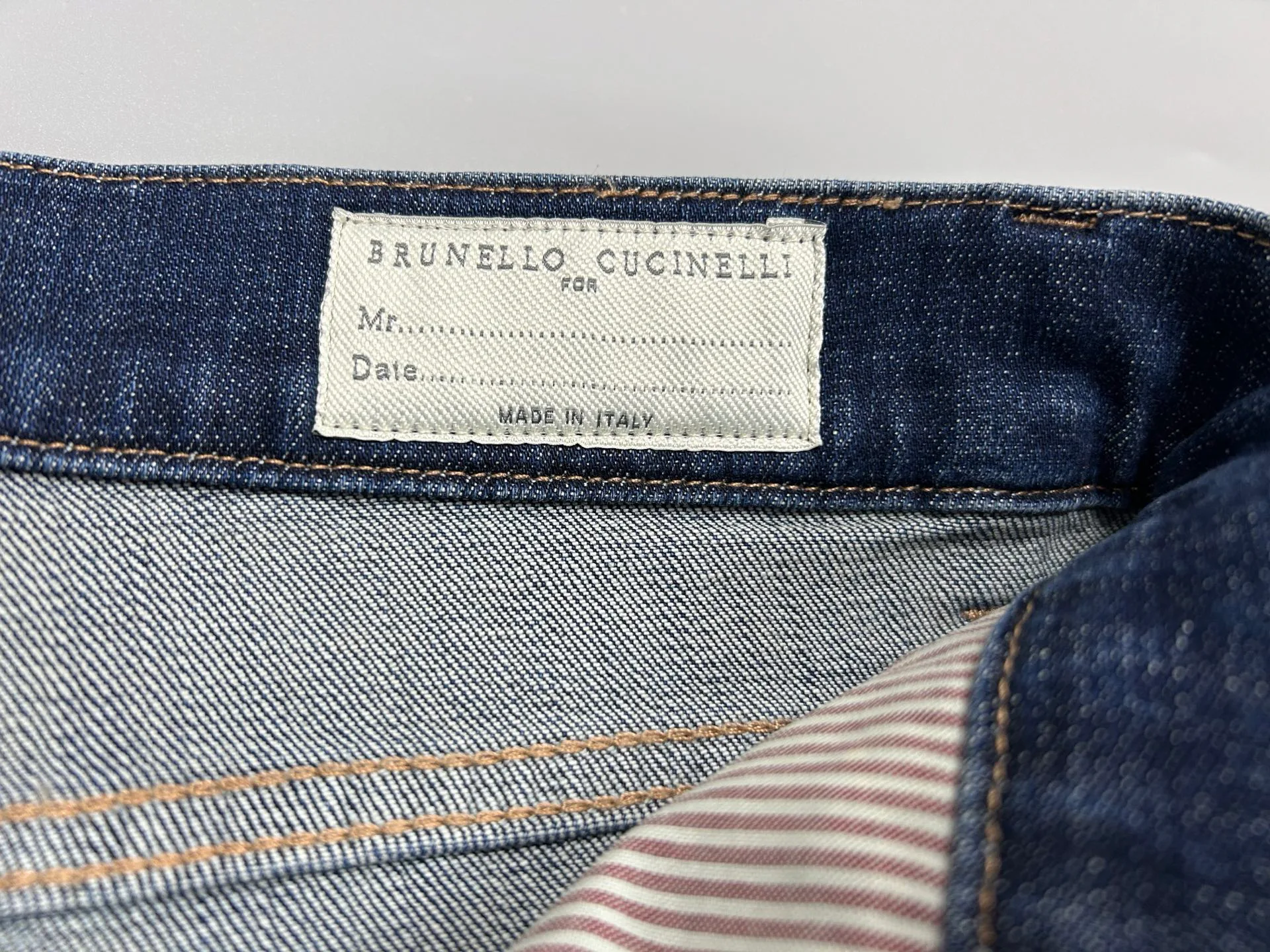 Джинсы Мужские Brunello Cucinelli 425886