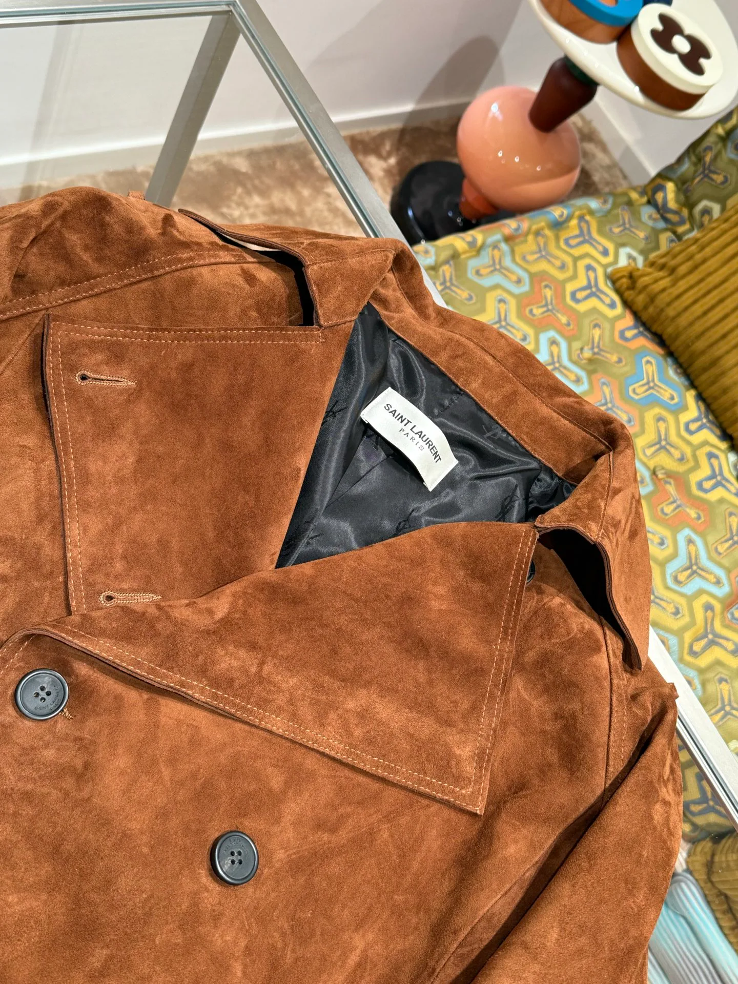 Пальто Мужские Saint Laurent 608569