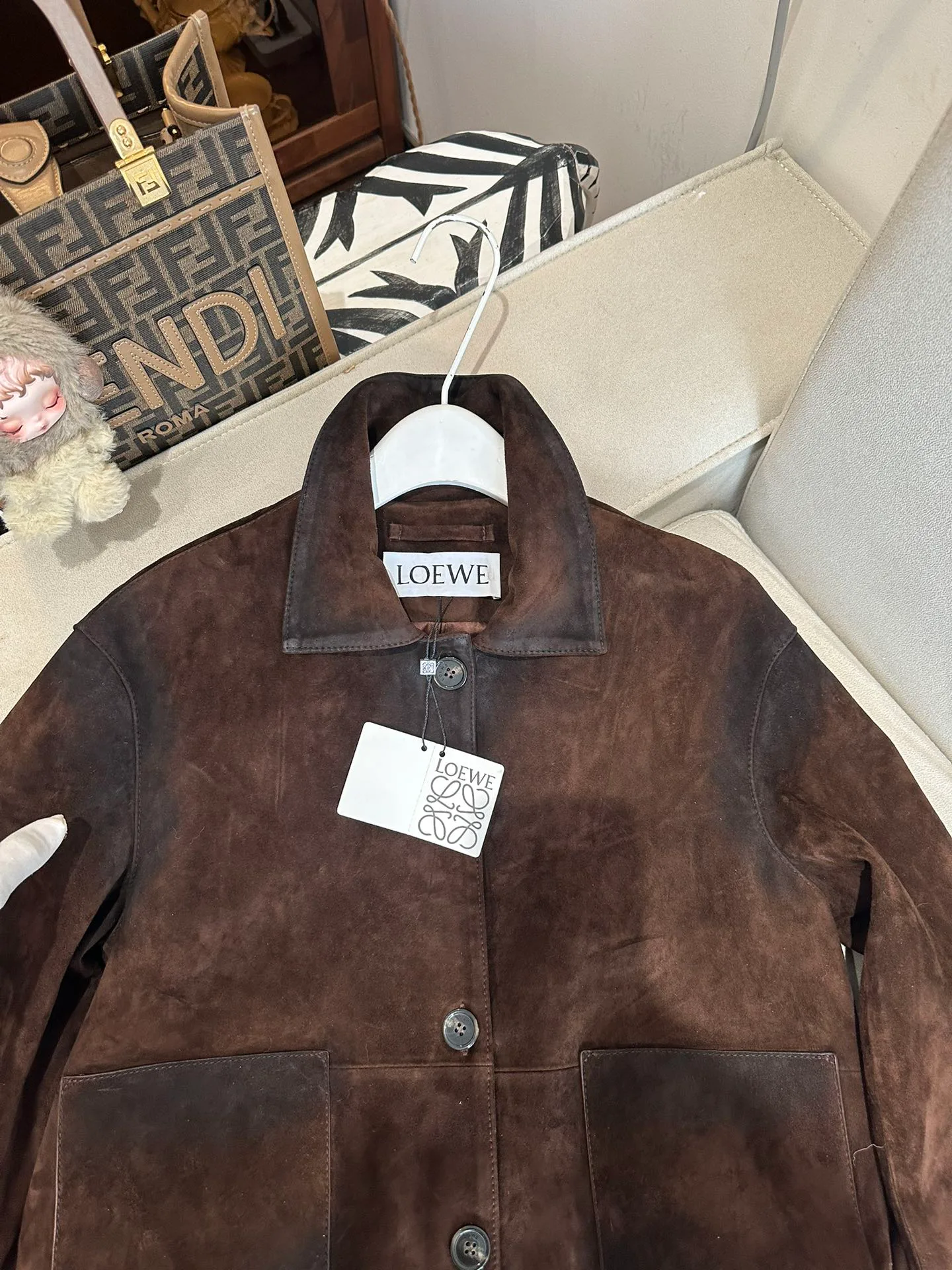 Кожаные Куртки И Дублёнки Женские Loewe 11283431