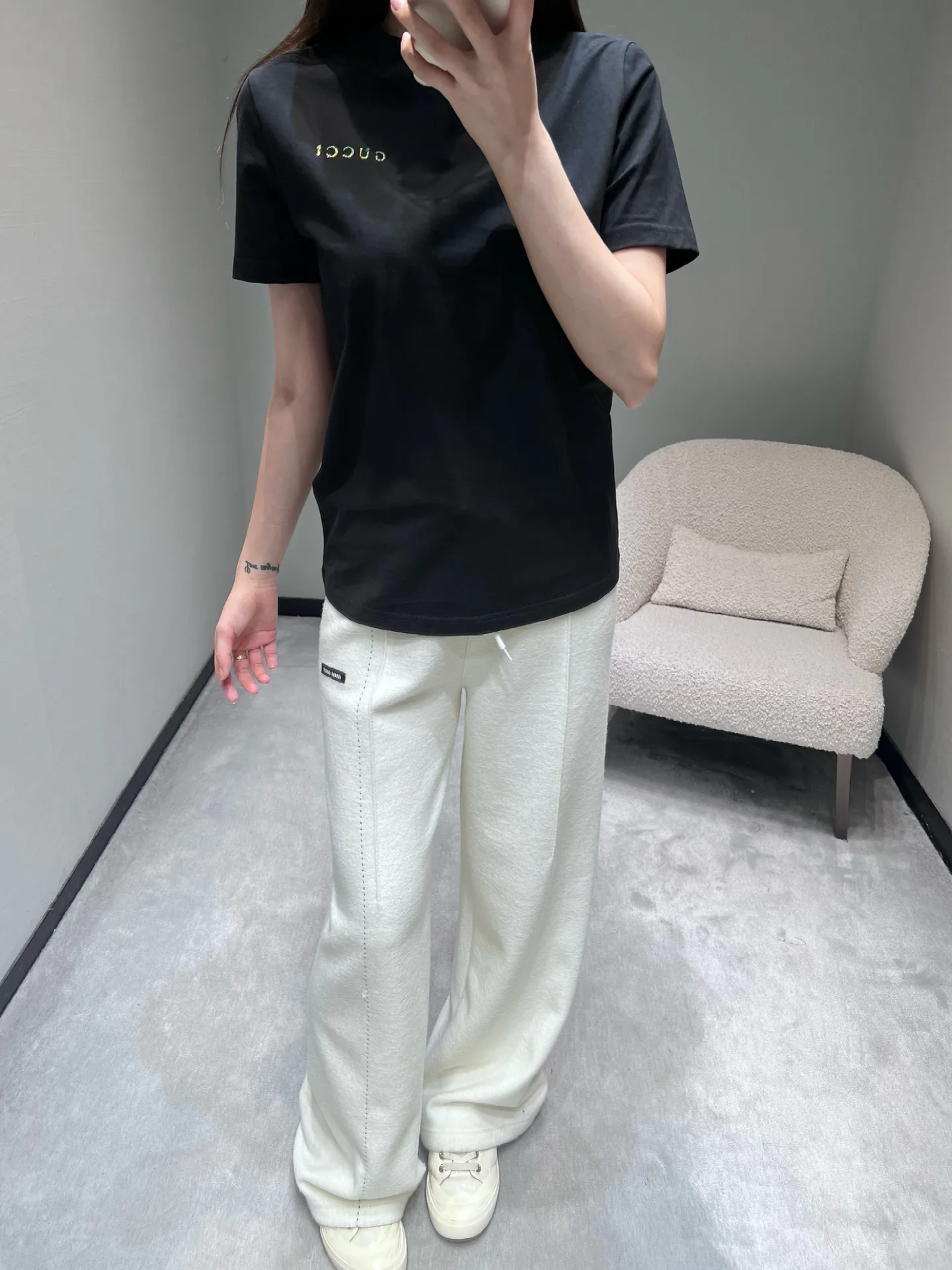Футболки Женские Gucci 3997593