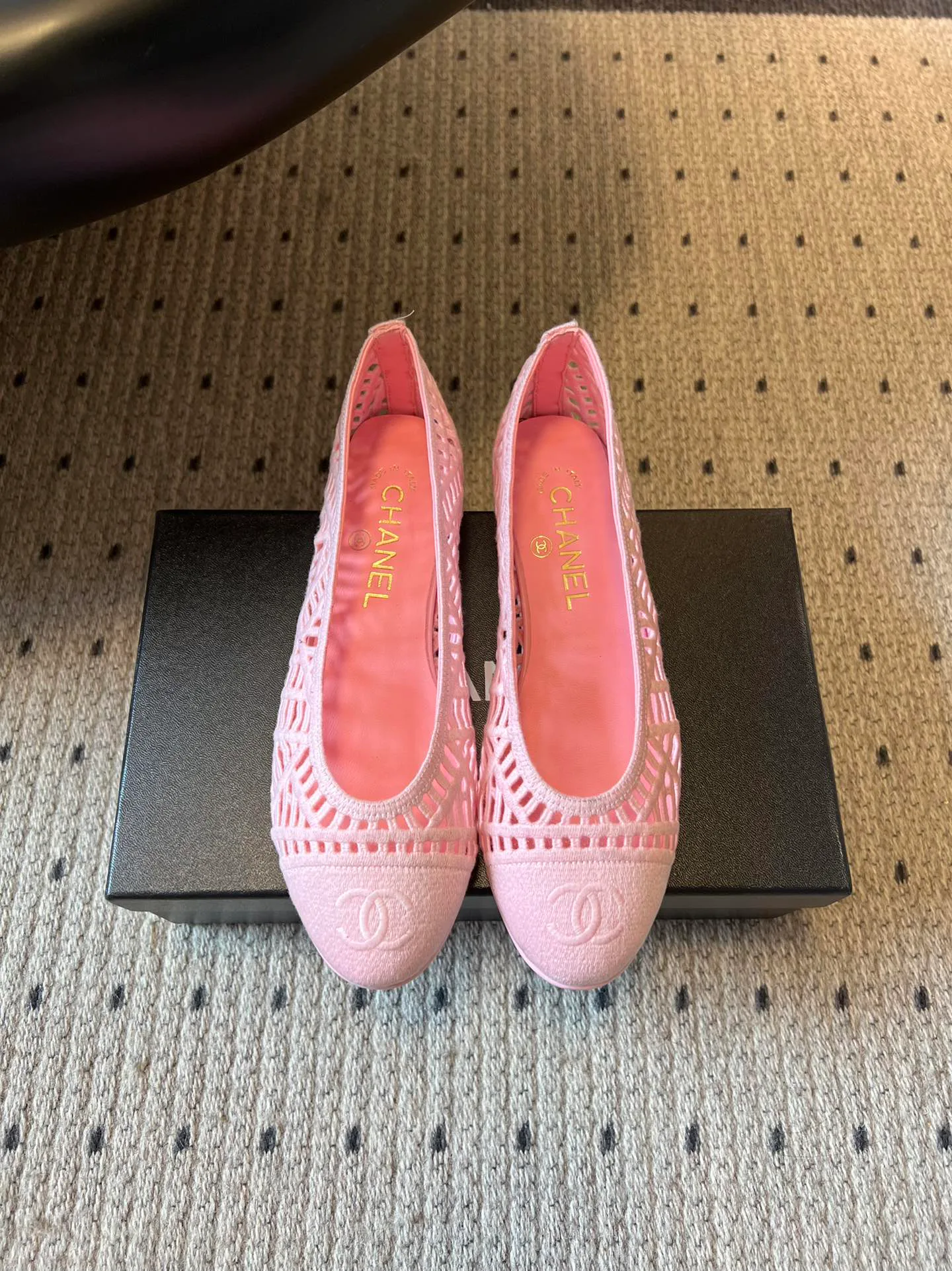 Балетки Женские Chanel 376043