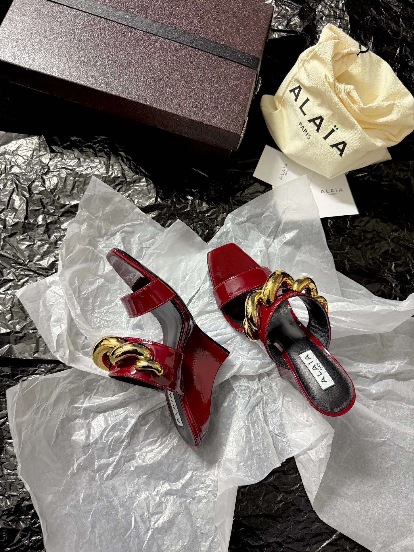 Босоножки Женские Alaia 9476120