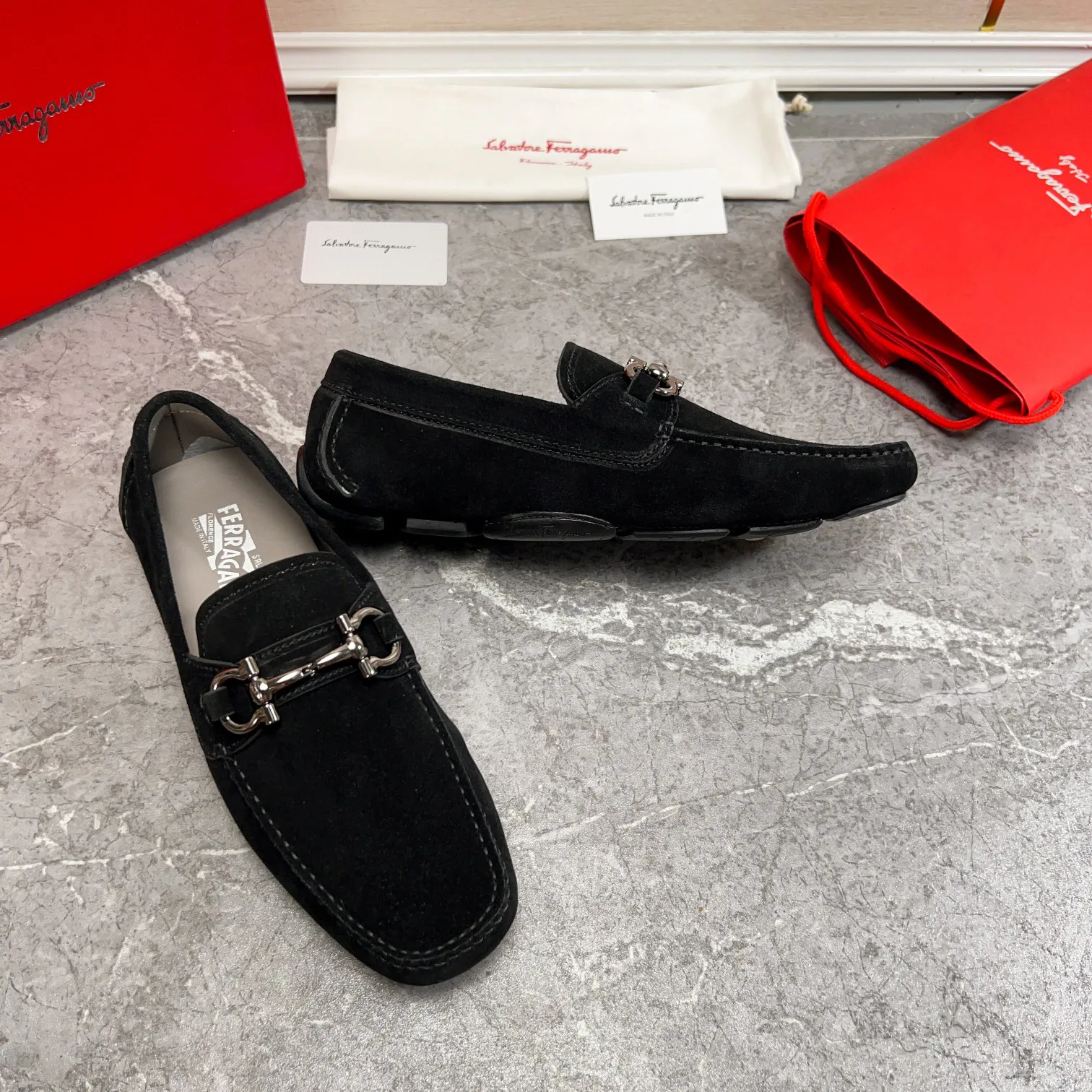 Мокасины Мужские Salvatore Ferragamo 881730