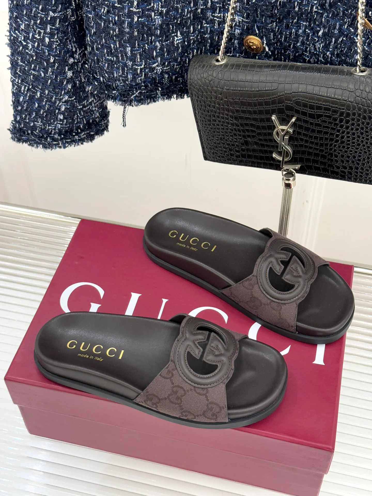 Шлепанцы Женские Gucci 4761375