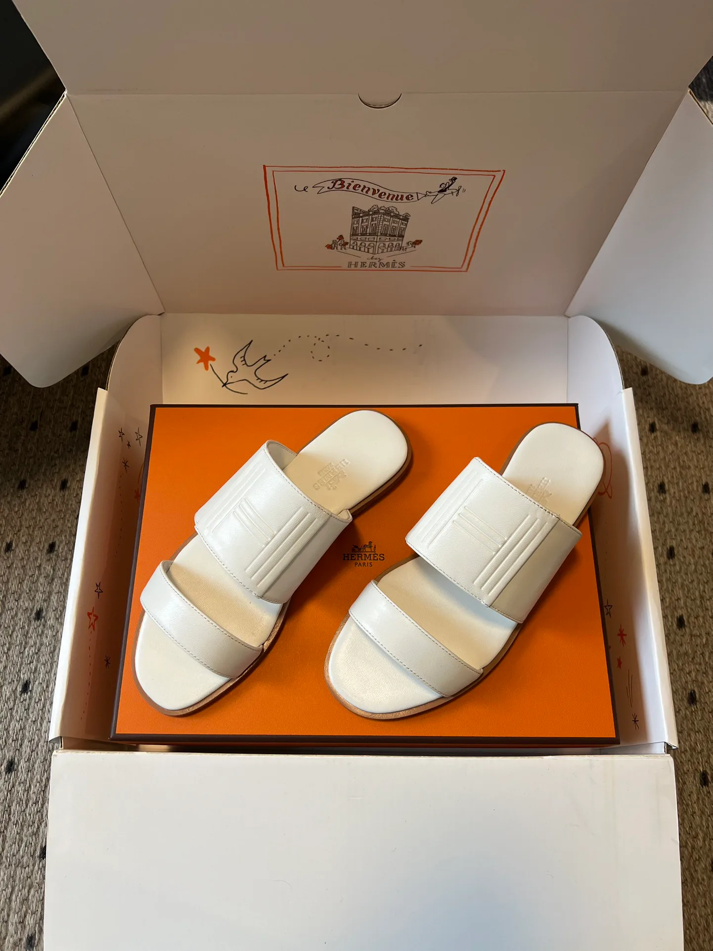 Шлепанцы Женские Hermes 10209592