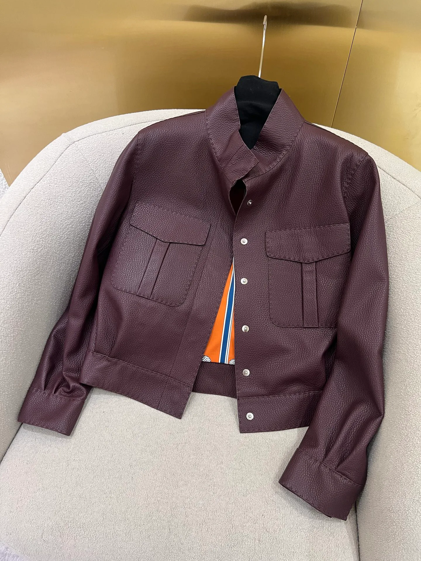 Кожаные Куртки И Дублёнки Женские Hermes 11491546