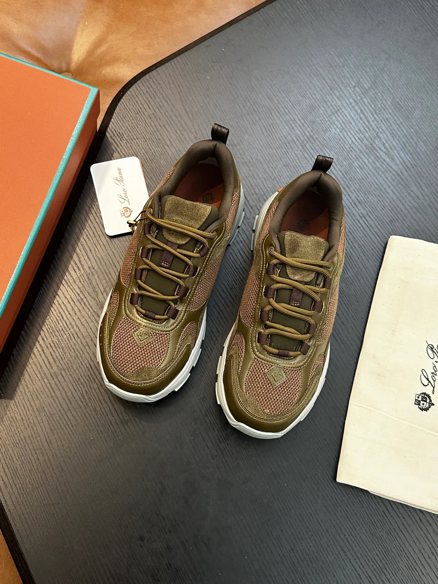 Кроссовки Мужские Loro Piana 257355