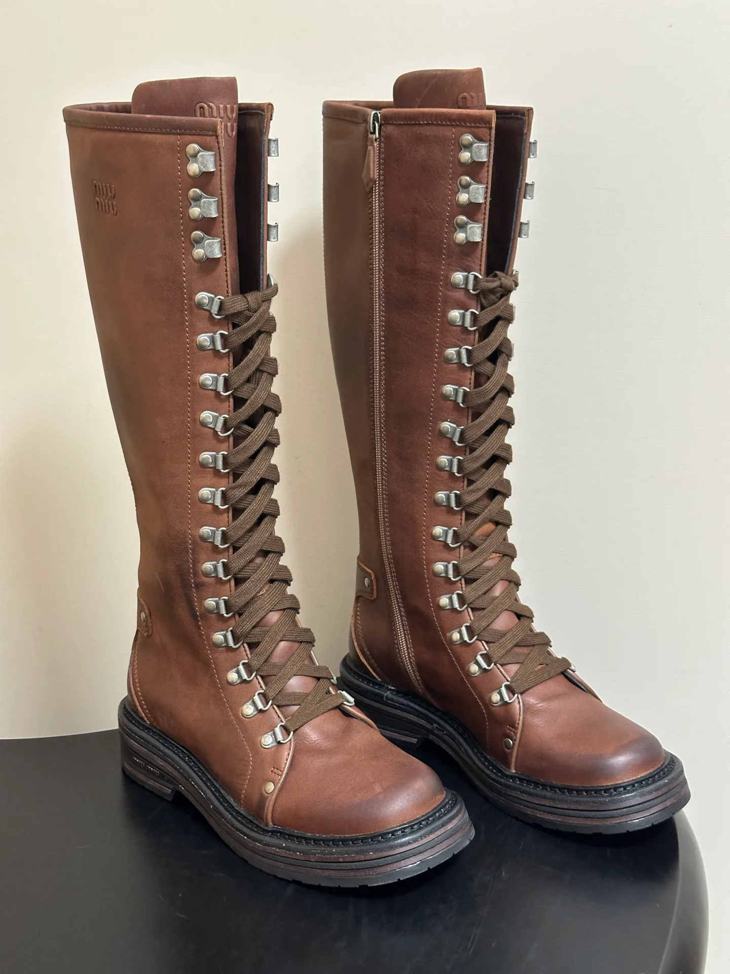 Ботинки Женские Miu Miu 17938778