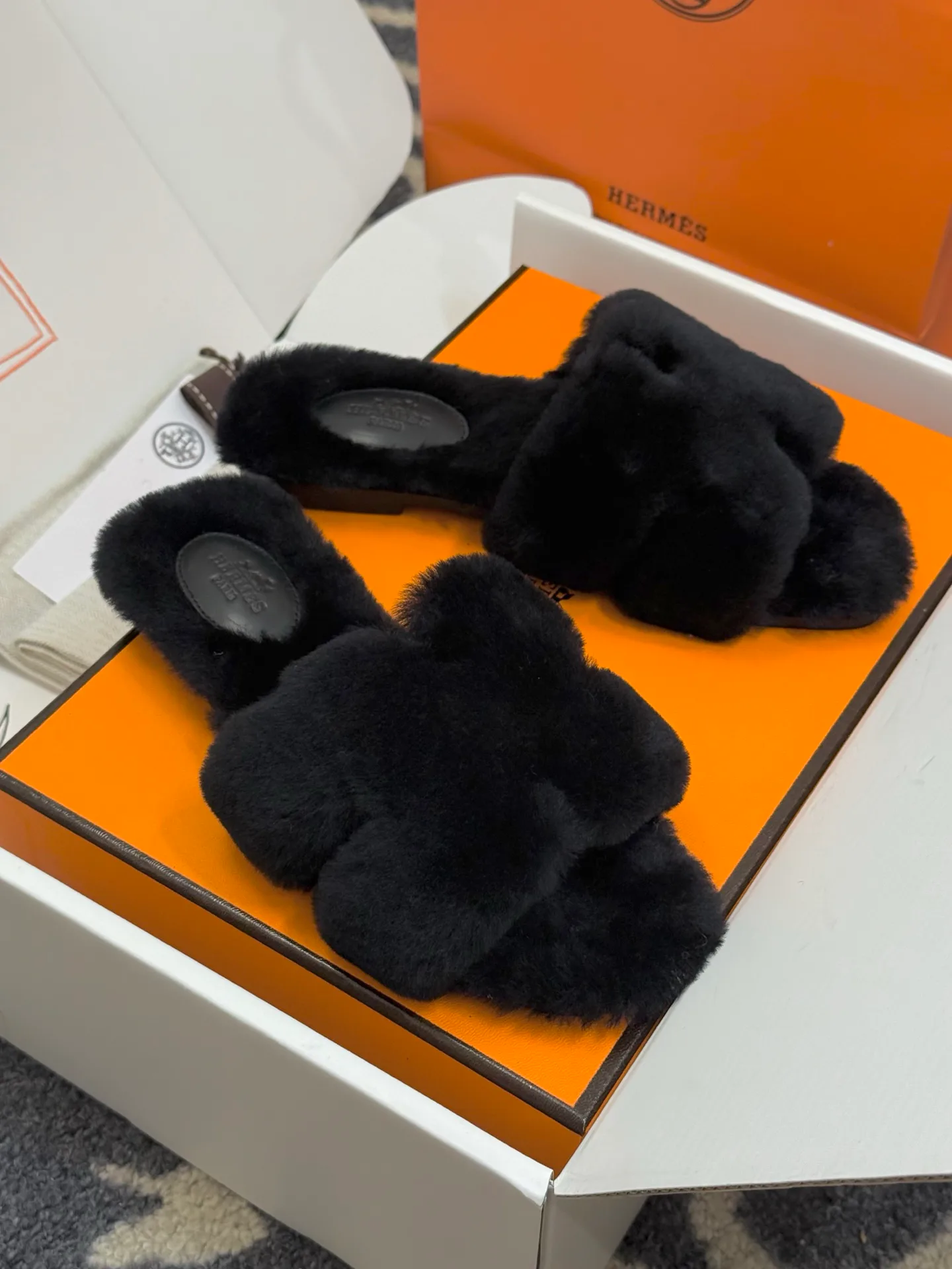 Тапочки Женские Hermes 60702