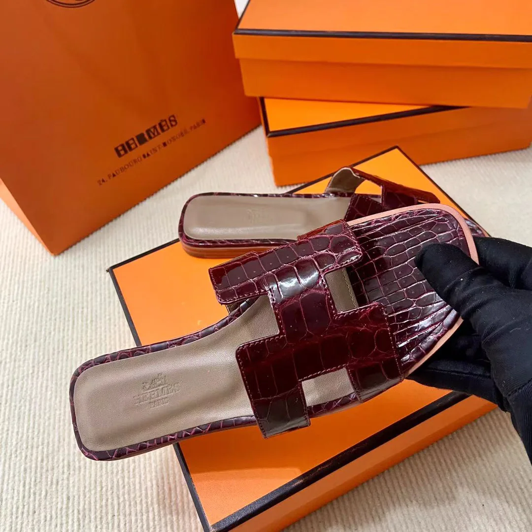 Шлепанцы Женские Hermes 4340476