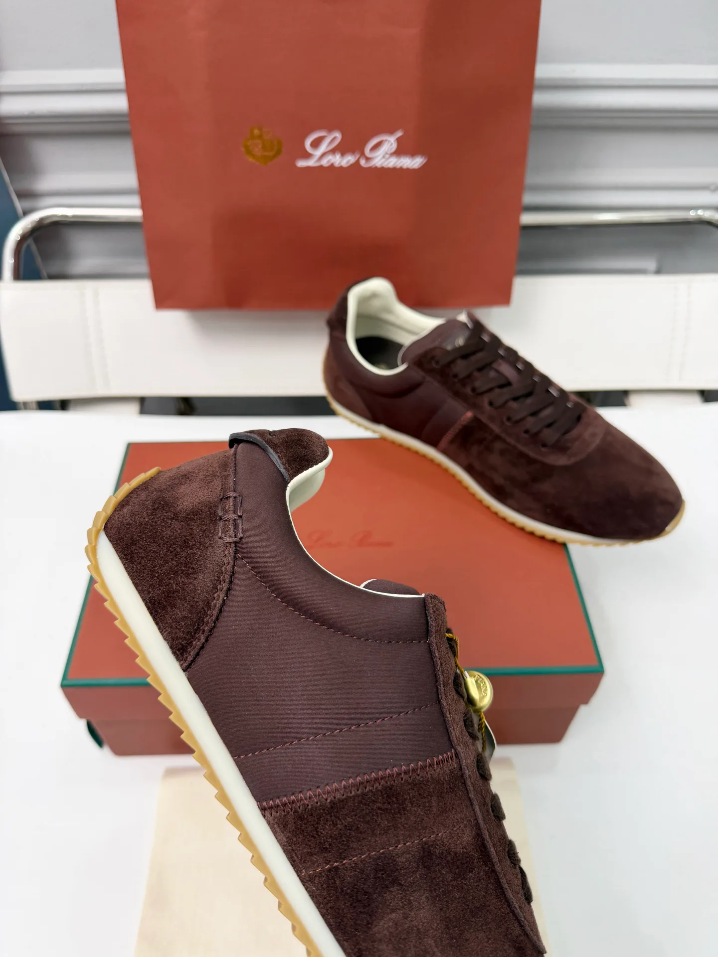 Кроссовки Женские Loro Piana 17467090