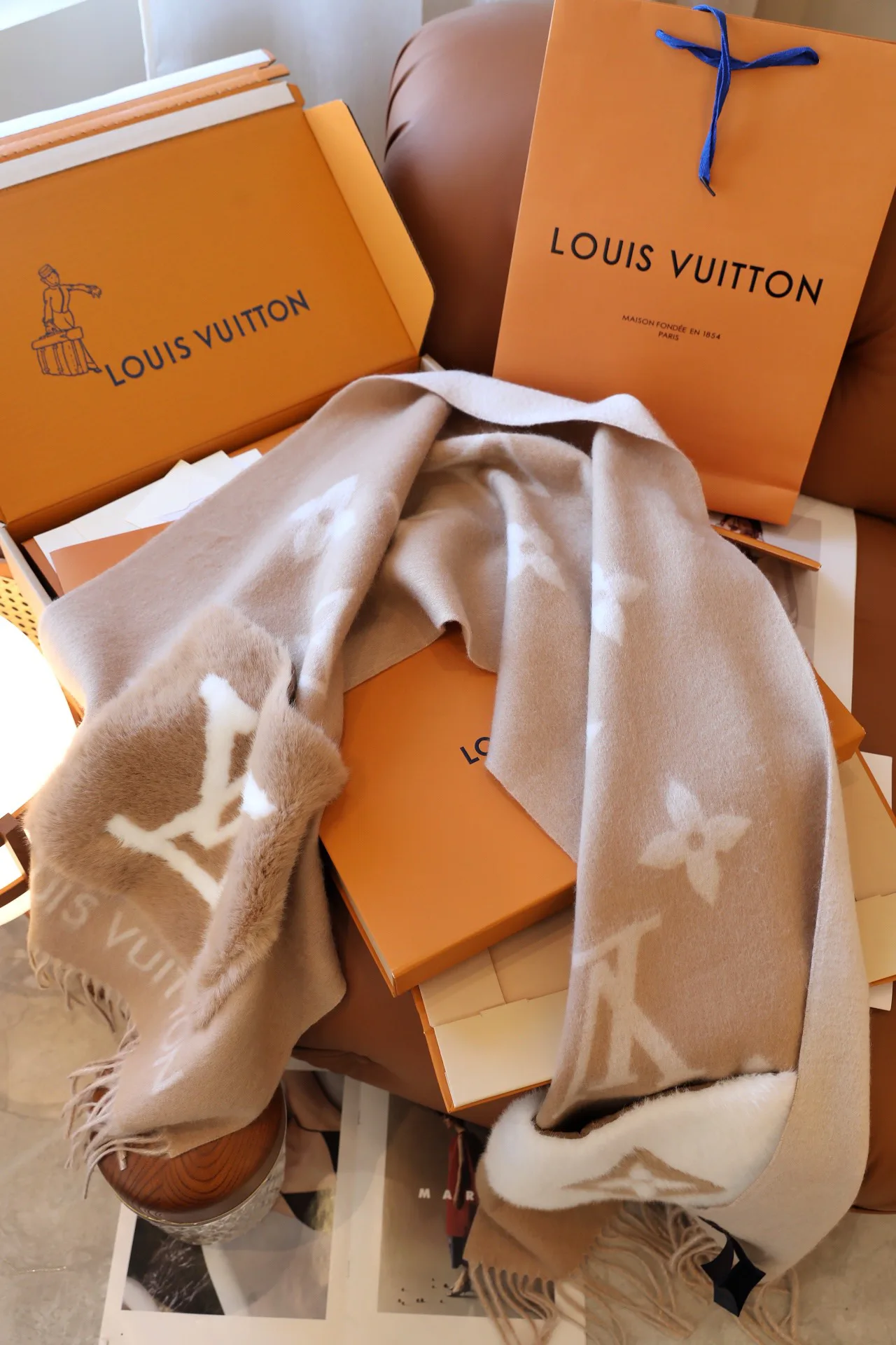 Шарфы Louis Vuitton 11654294