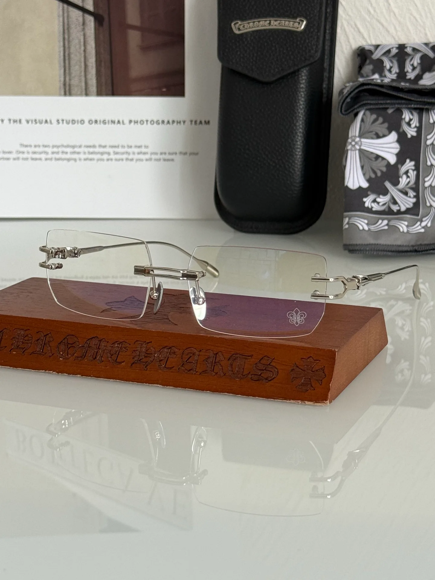 Очки Chrome Hearts 465685