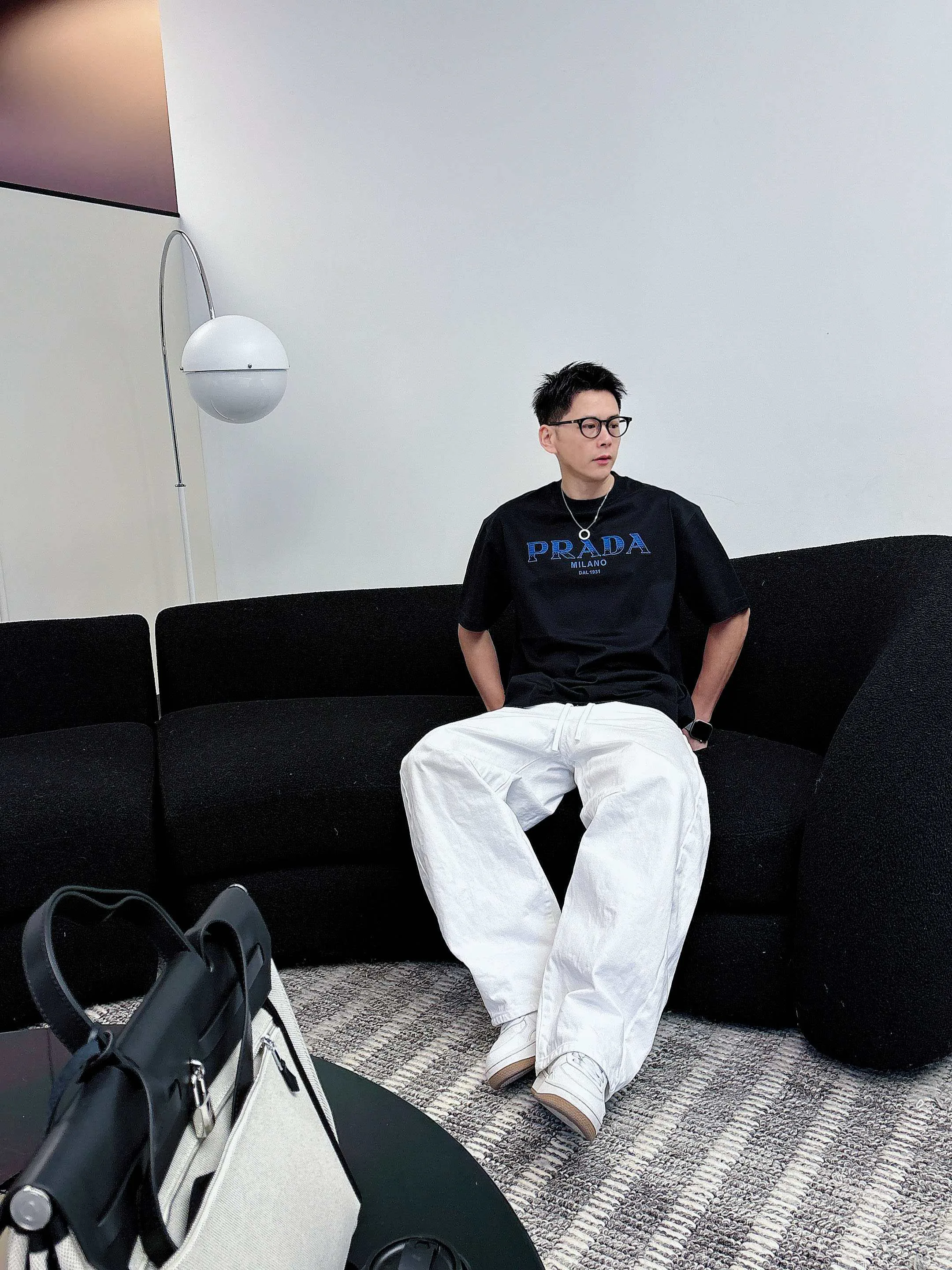 Футболки Мужские Prada 9465282