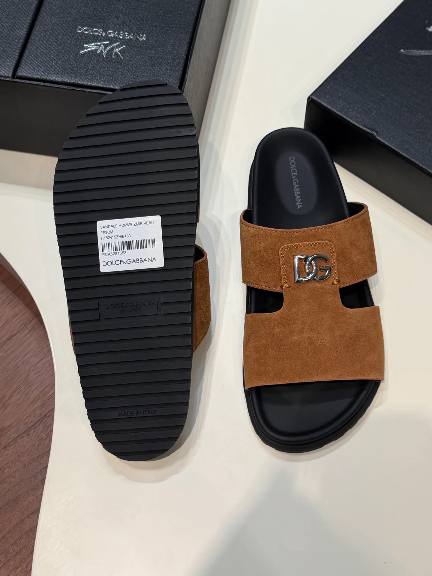 Шлепанцы Мужские Dolce & Gabbana 11511727