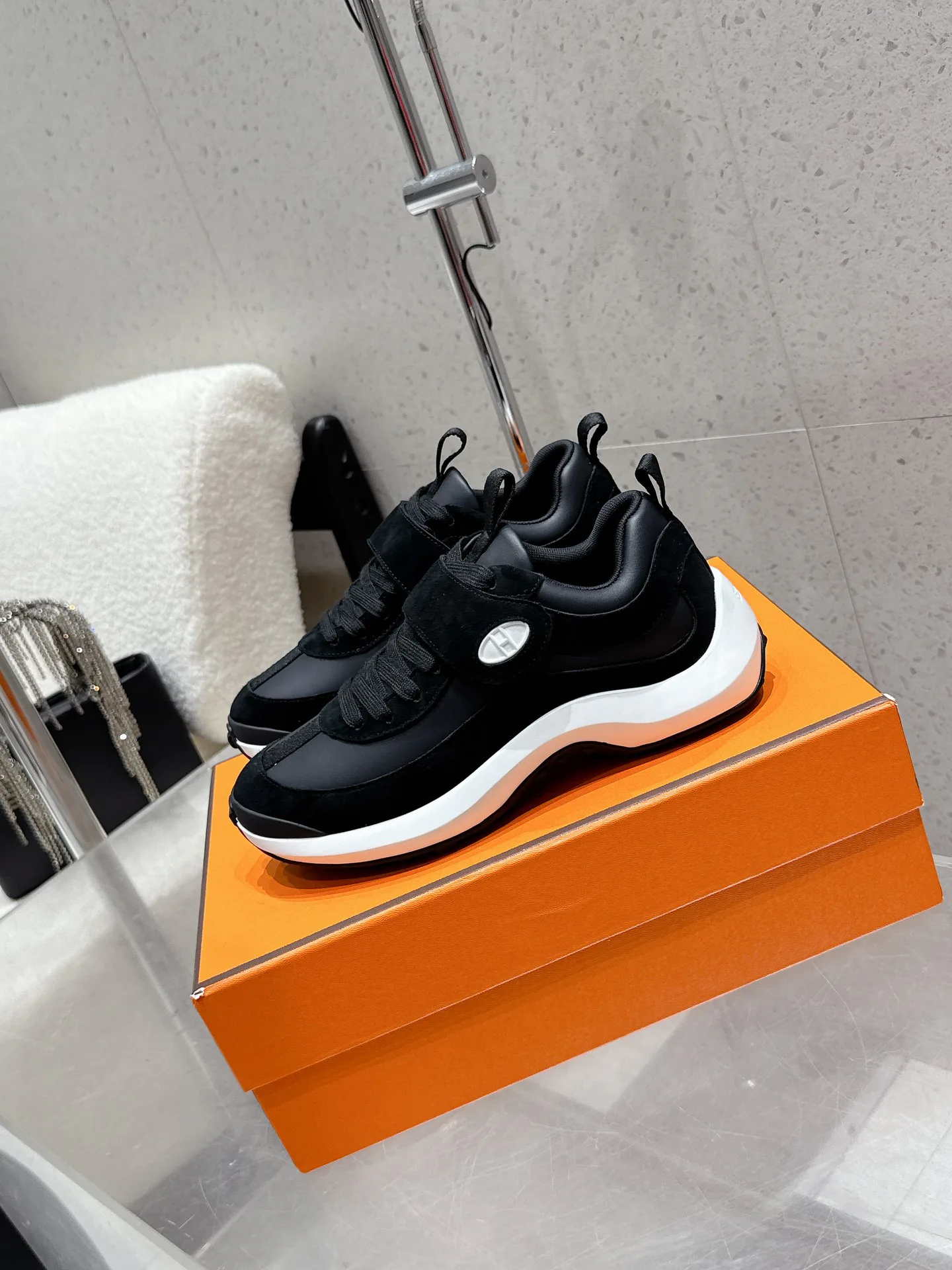 Кроссовки Мужские Hermes 97369