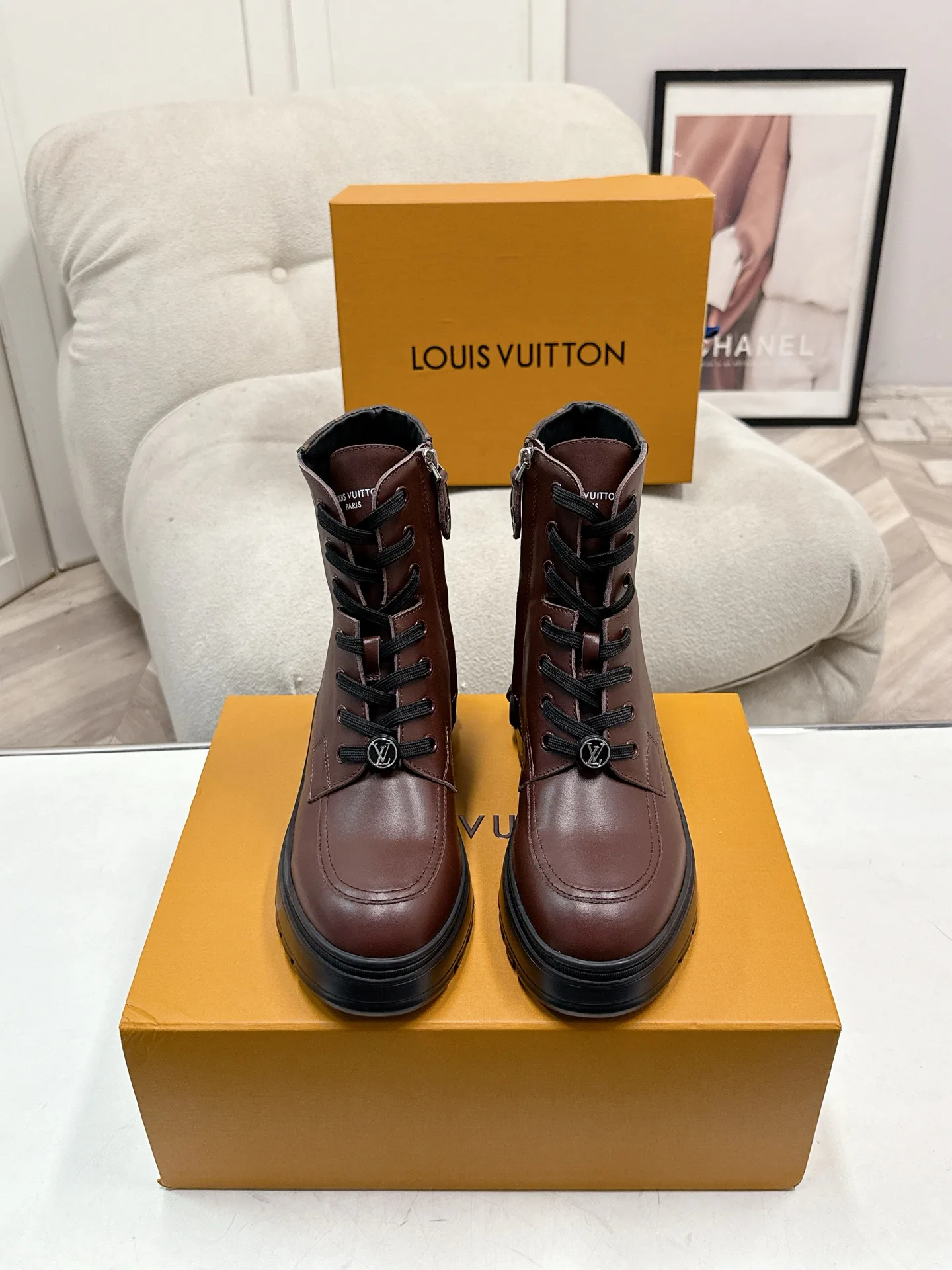 Ботинки Женские Louis Vuitton 5188117