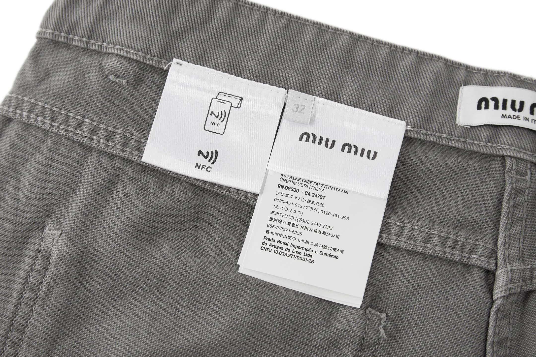 Джинсы Мужские Miu Miu 18289532