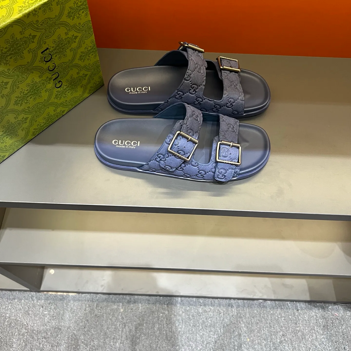 Шлепанцы Мужские Gucci 916183